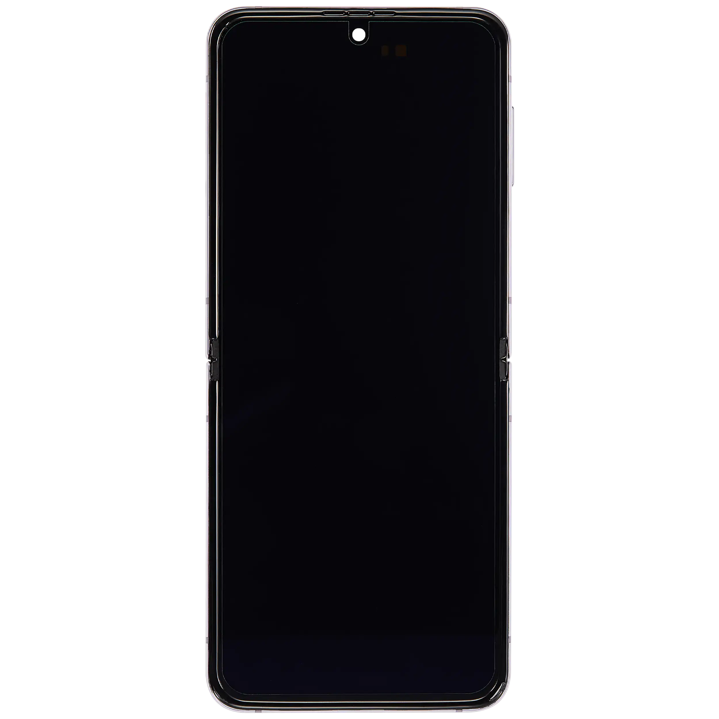 Inner OLED Display mit Rahmen für Samsung Galaxy Z Flip 4 5G (F721) (US & International Version) (Aftermarket) (Bora Purple) – Bild 3