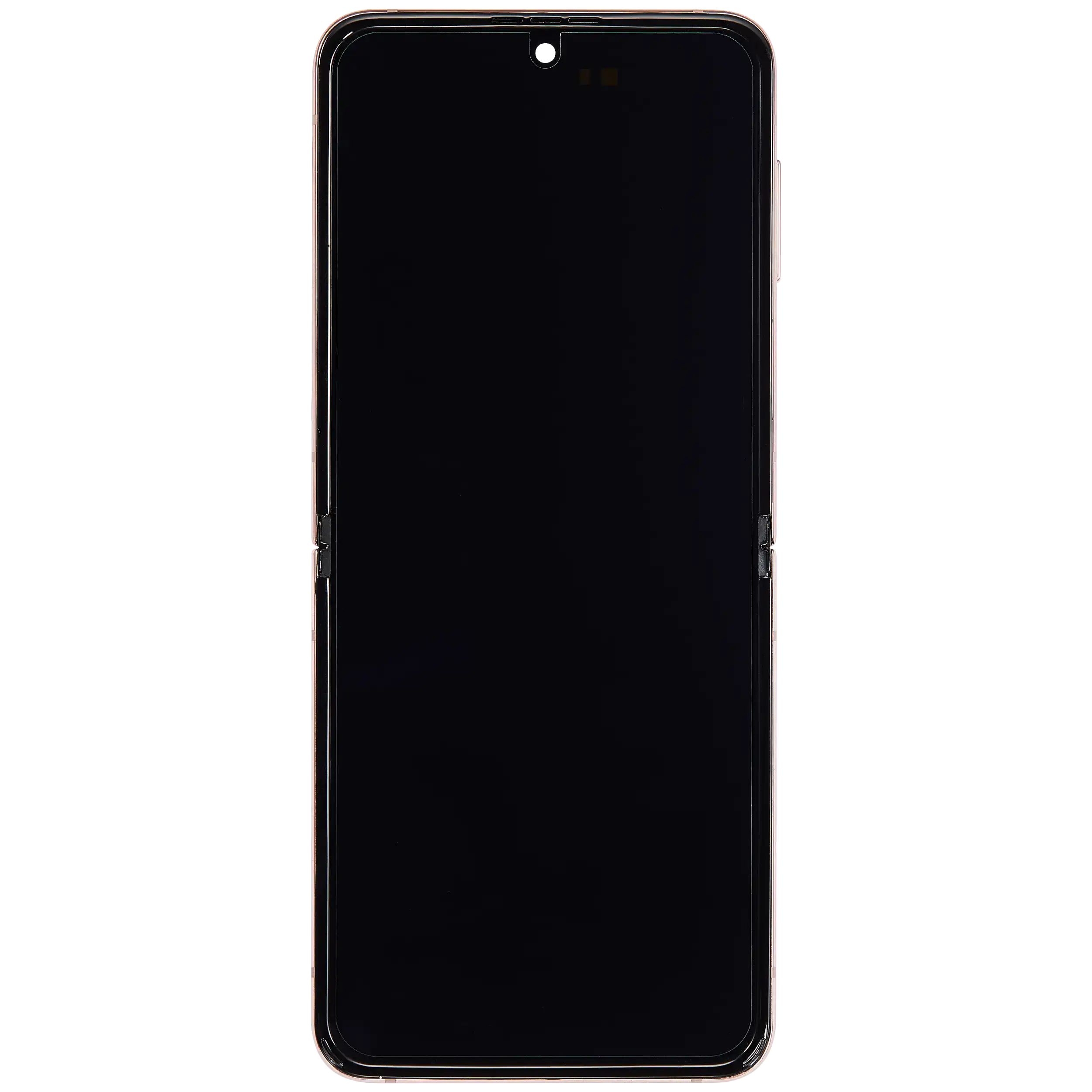 Inner OLED Display mit Rahmen für Samsung Galaxy Z Flip 4 5G (F721) (US & International Version) (Aftermarket) (Pink Gold) – Bild 3