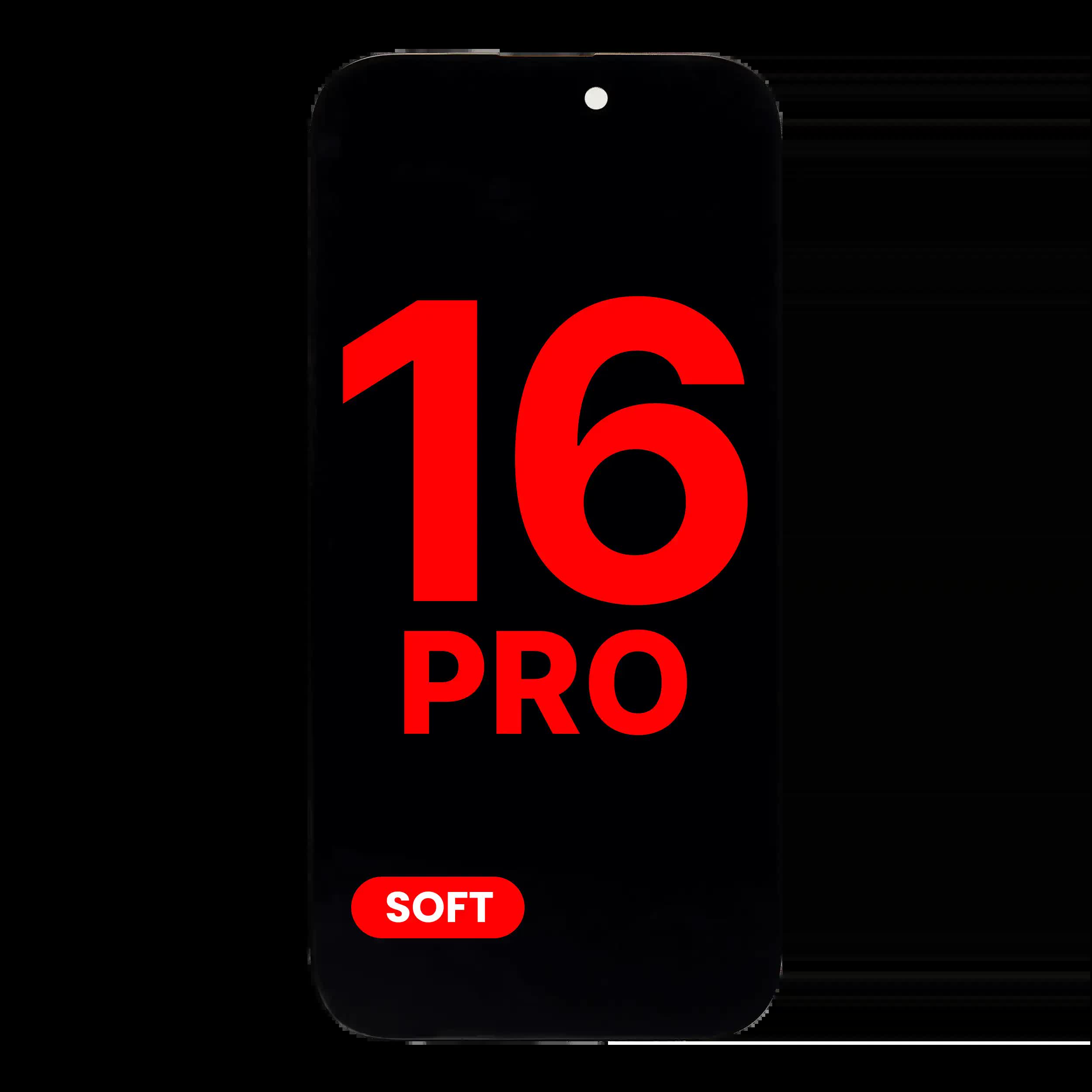 OLED Display für iPhone 16 Pro (Aftermarket Plus: Soft)