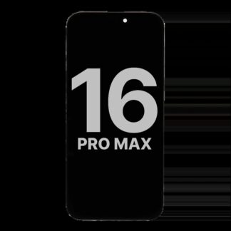 OLED Display für iPhone 16 Pro Max mit Light Sensor Flexkabel (ausgebautes Originalteil: Grade A)