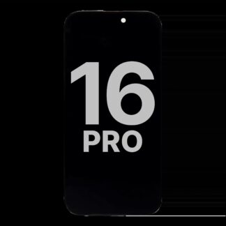 OLED Display für iPhone 16 Pro mit Light Sensor Flexkabel (ausgebautes Originalteil: Grade A)