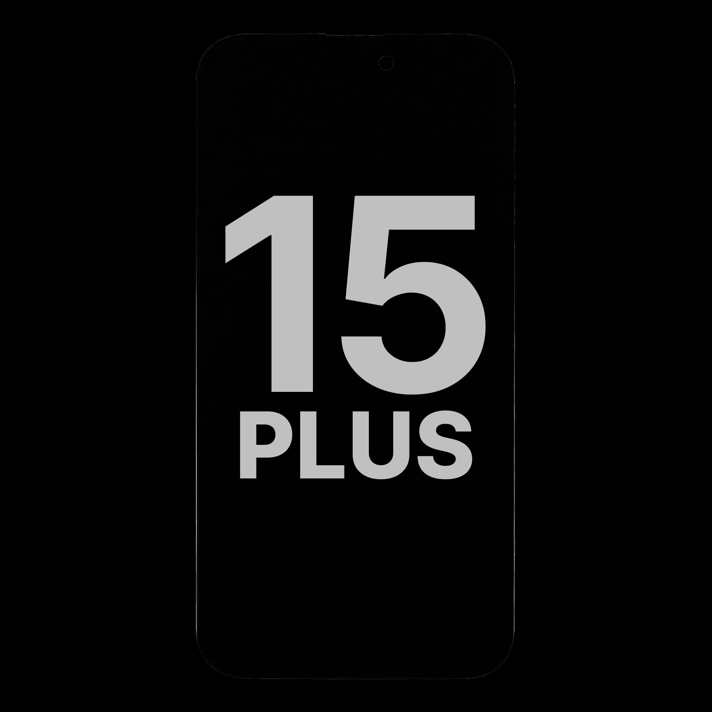 OLED Display für iPhone 15 Plus mit Light Sensor Flexkabel (ausgebautes Originalteil: Grade A)