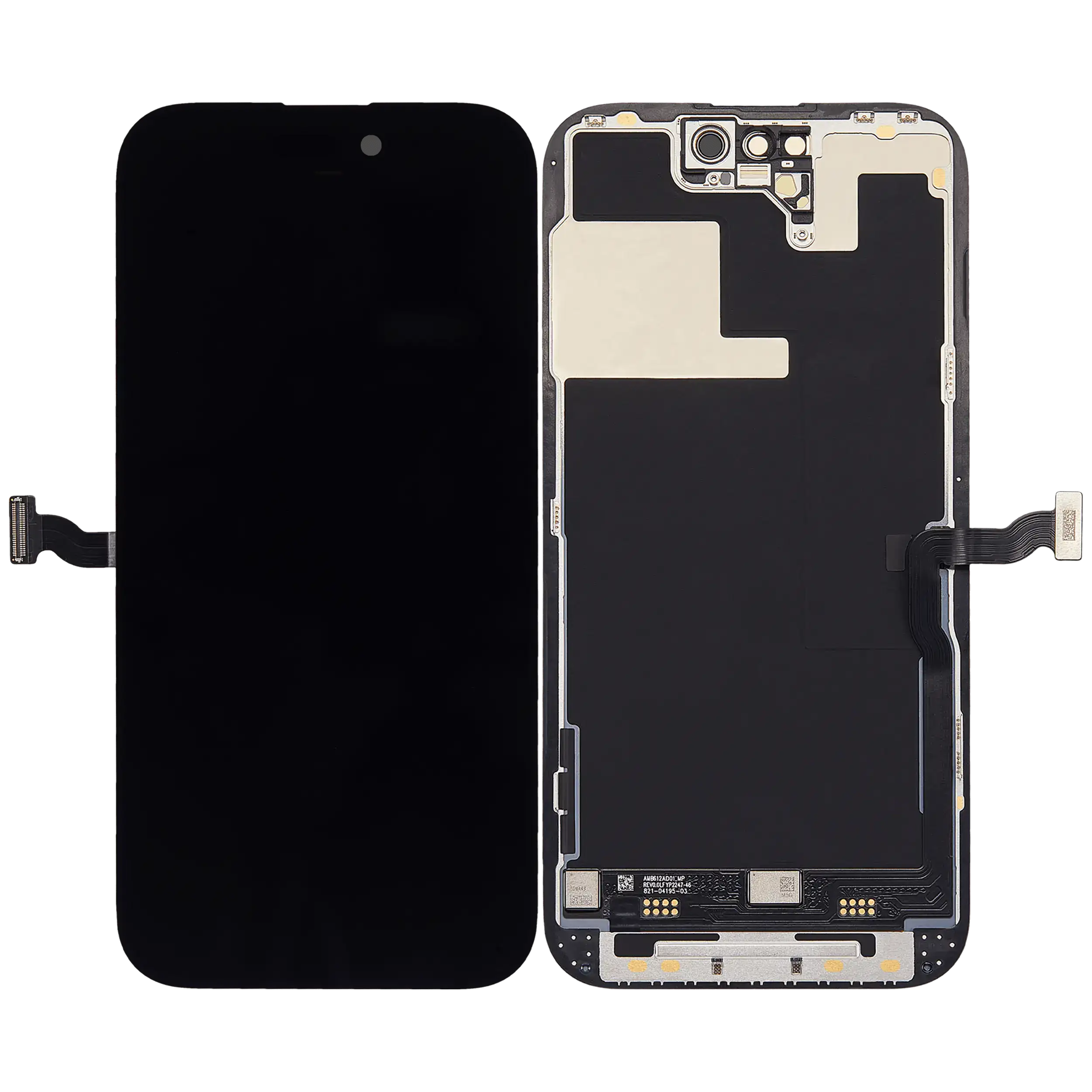 OLED Display für iPhone 14 Pro Max mit Light Sensor Flexkabel (ausgebautes Originalteil: Grade A) – Bild 2