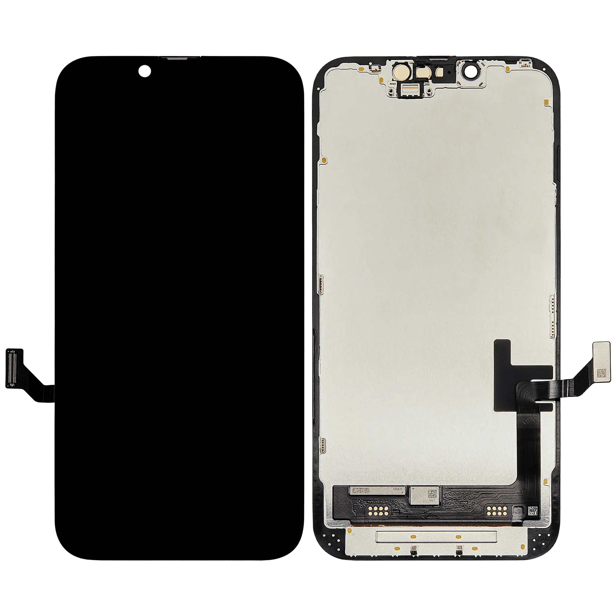 OLED Display für iPhone 14 mit Light Sensor Flexkabel (ausgebautes Originalteil: Grade A) – Bild 2
