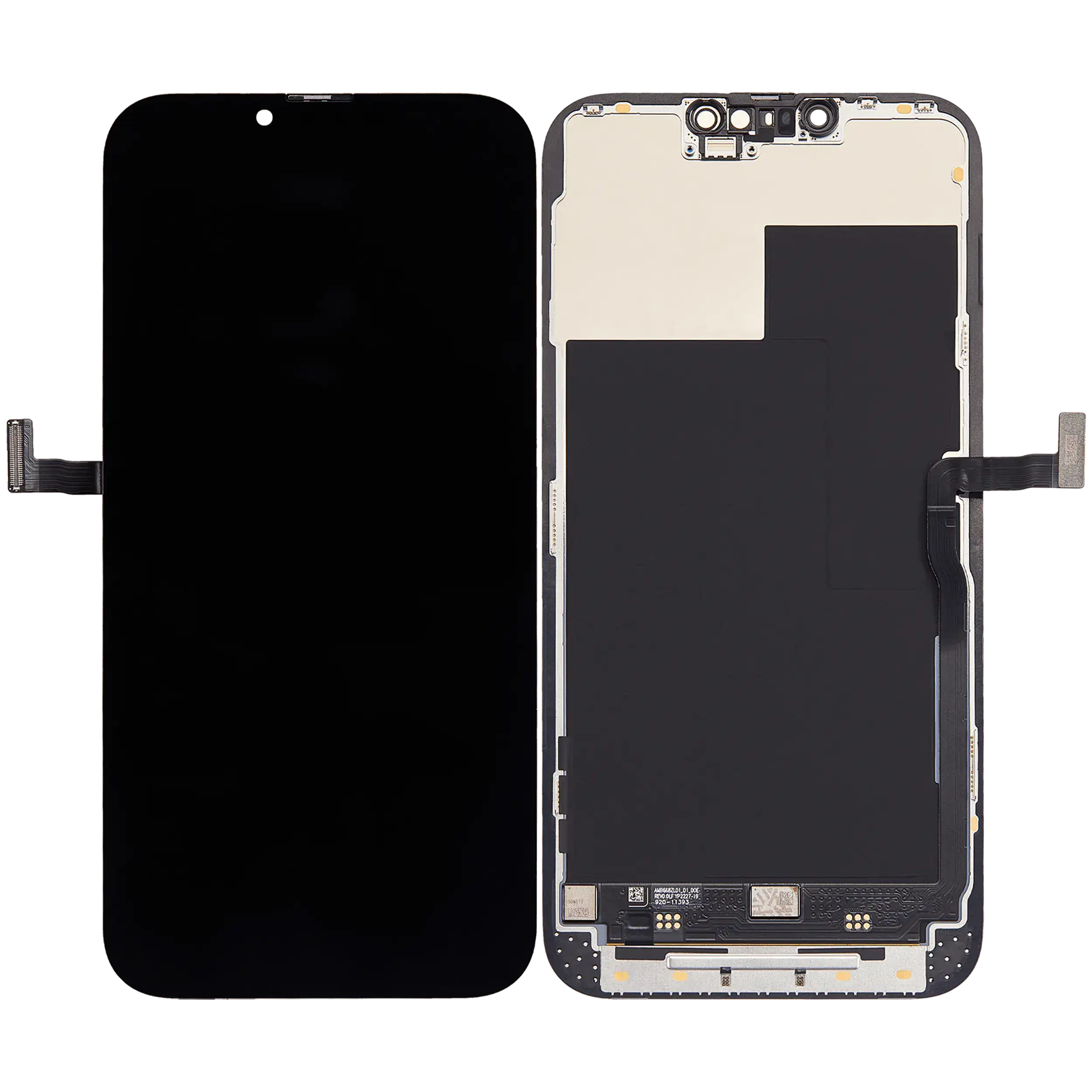 OLED Display für iPhone 13 Pro Max mit Light Sensor Flexkabel (ausgebautes Originalteil: Grade A) – Bild 2
