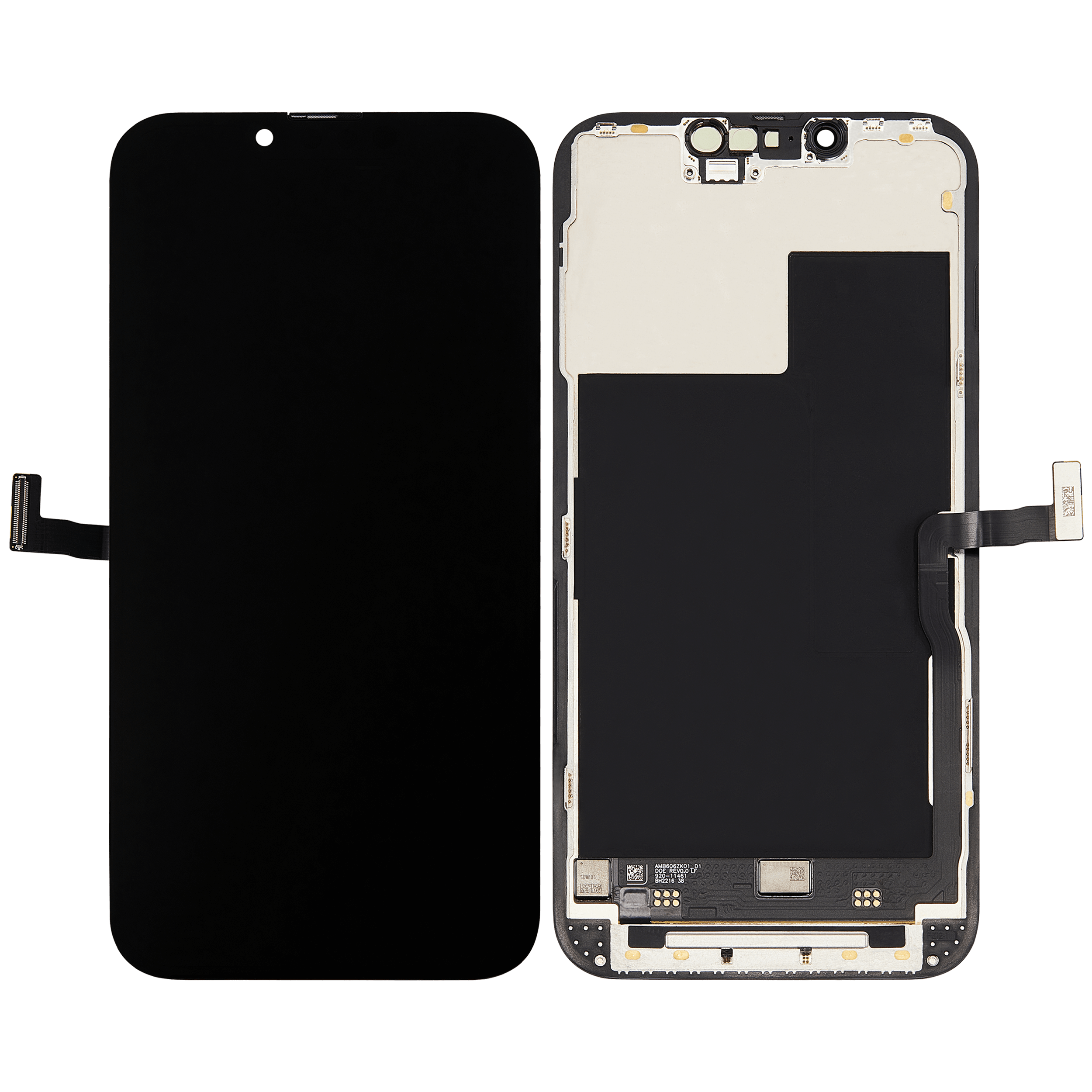 OLED Display für iPhone 13 Pro mit Light Sensor Flexkabel (ausgebautes Originalteil: Grade A) – Bild 2