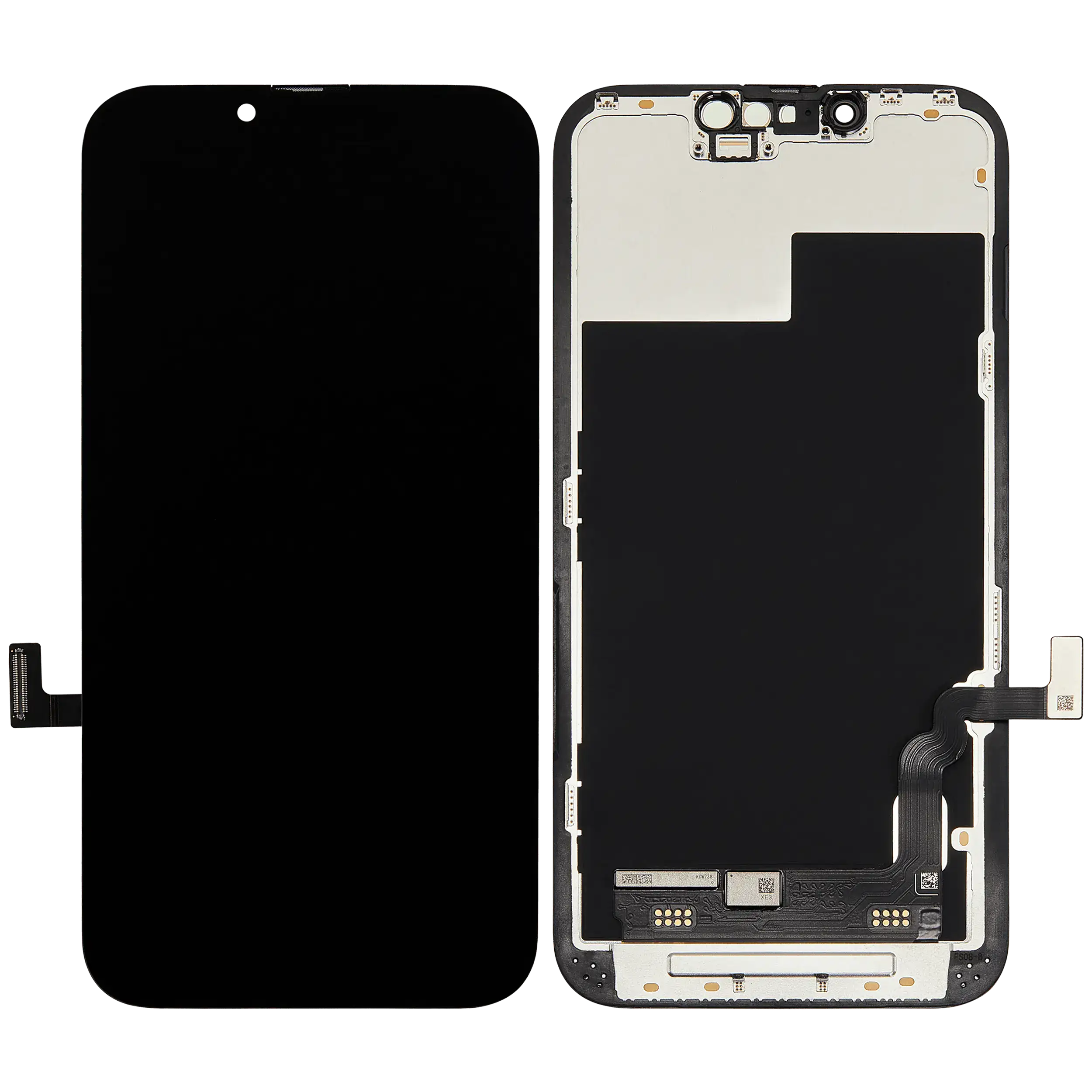 OLED Display für iPhone 13 mit Light Sensor Flexkabel (ausgebautes Originalteil: Grade A) – Bild 2