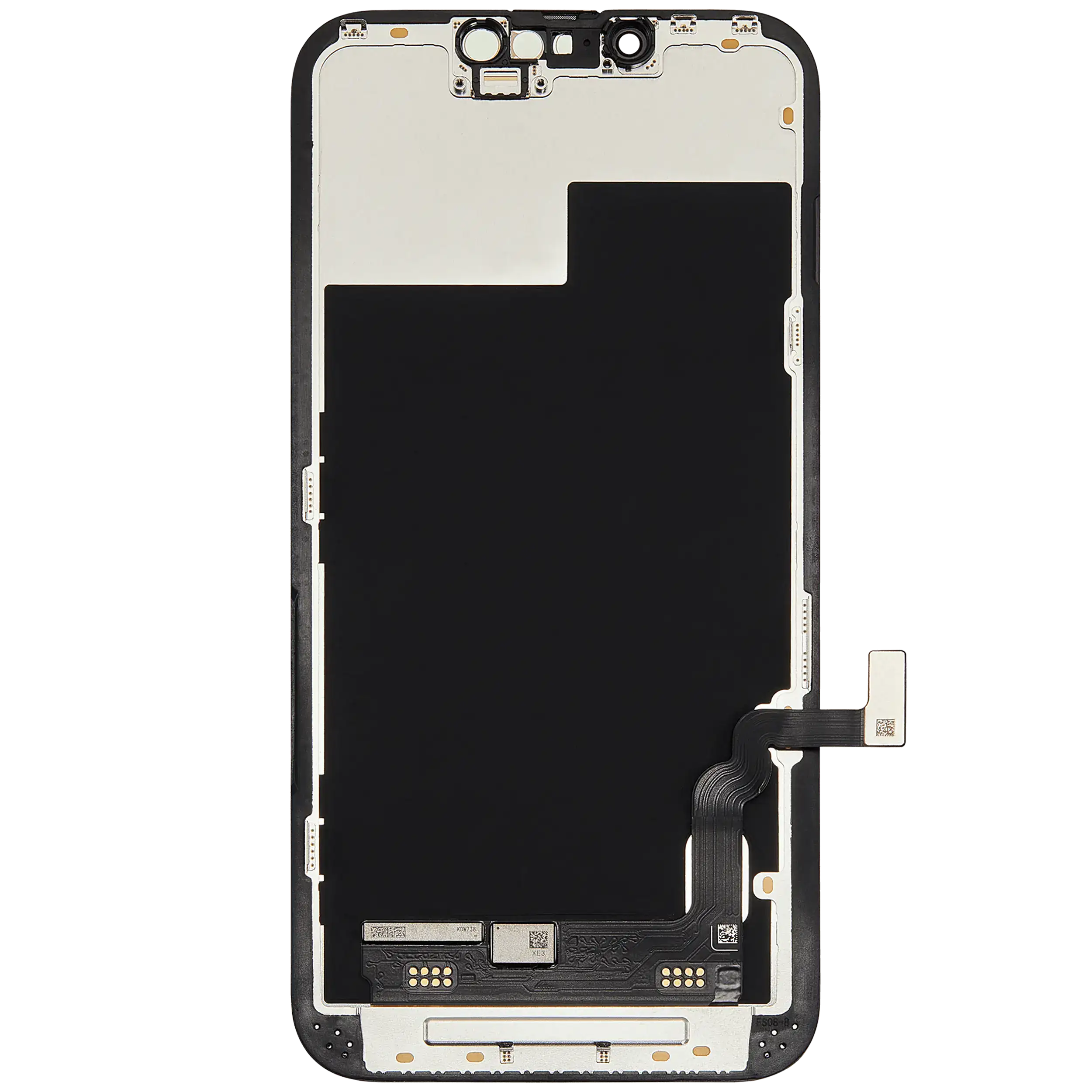 OLED Display für iPhone 13 mit Light Sensor Flexkabel (ausgebautes Originalteil: Grade A) – Bild 3