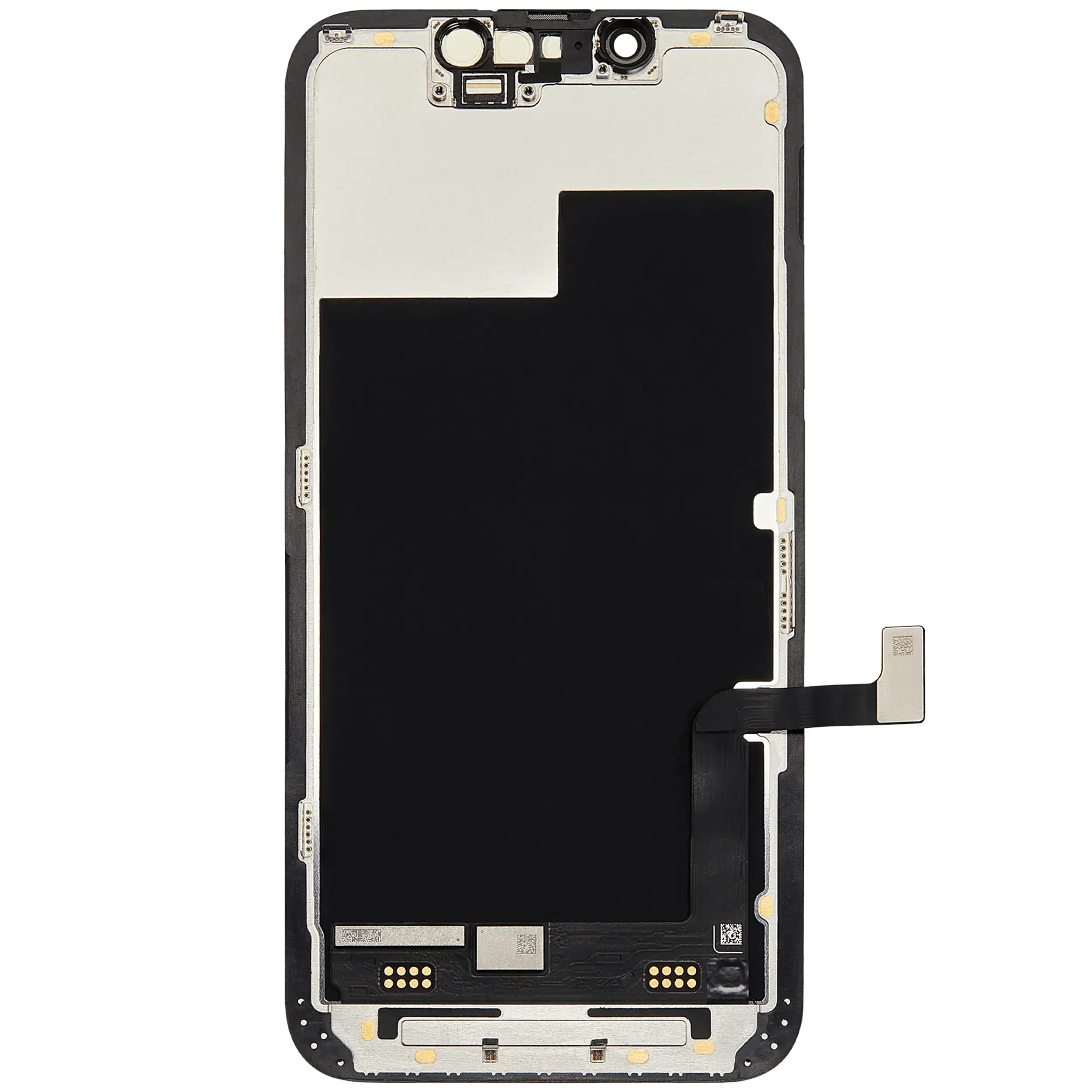 OLED Display für iPhone 13 Mini mit Light Sensor Flexkabel (ausgebautes Originalteil: Grade A) – Bild 3