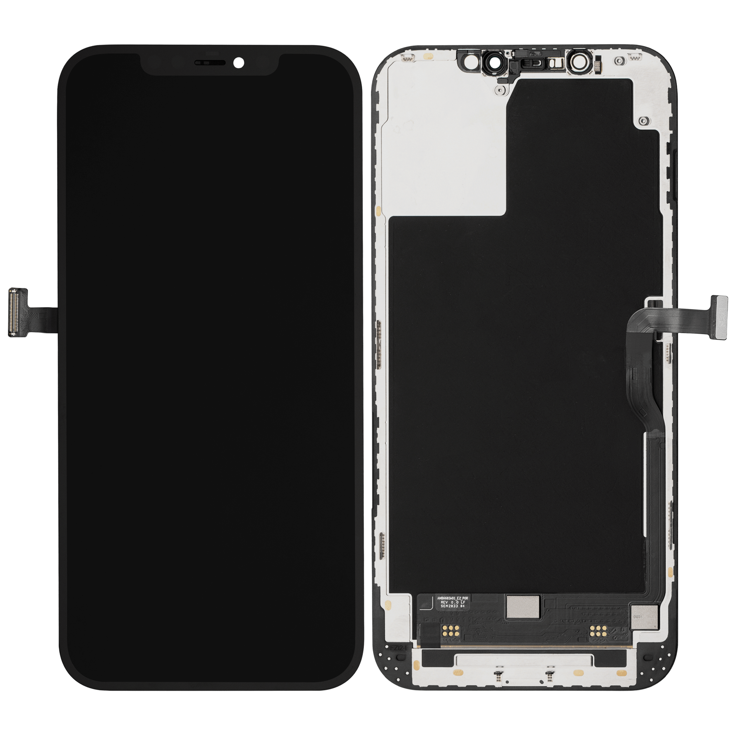 OLED Display für iPhone 12 Pro Max (ausgebautes Originalteil: Grade A) – Bild 2