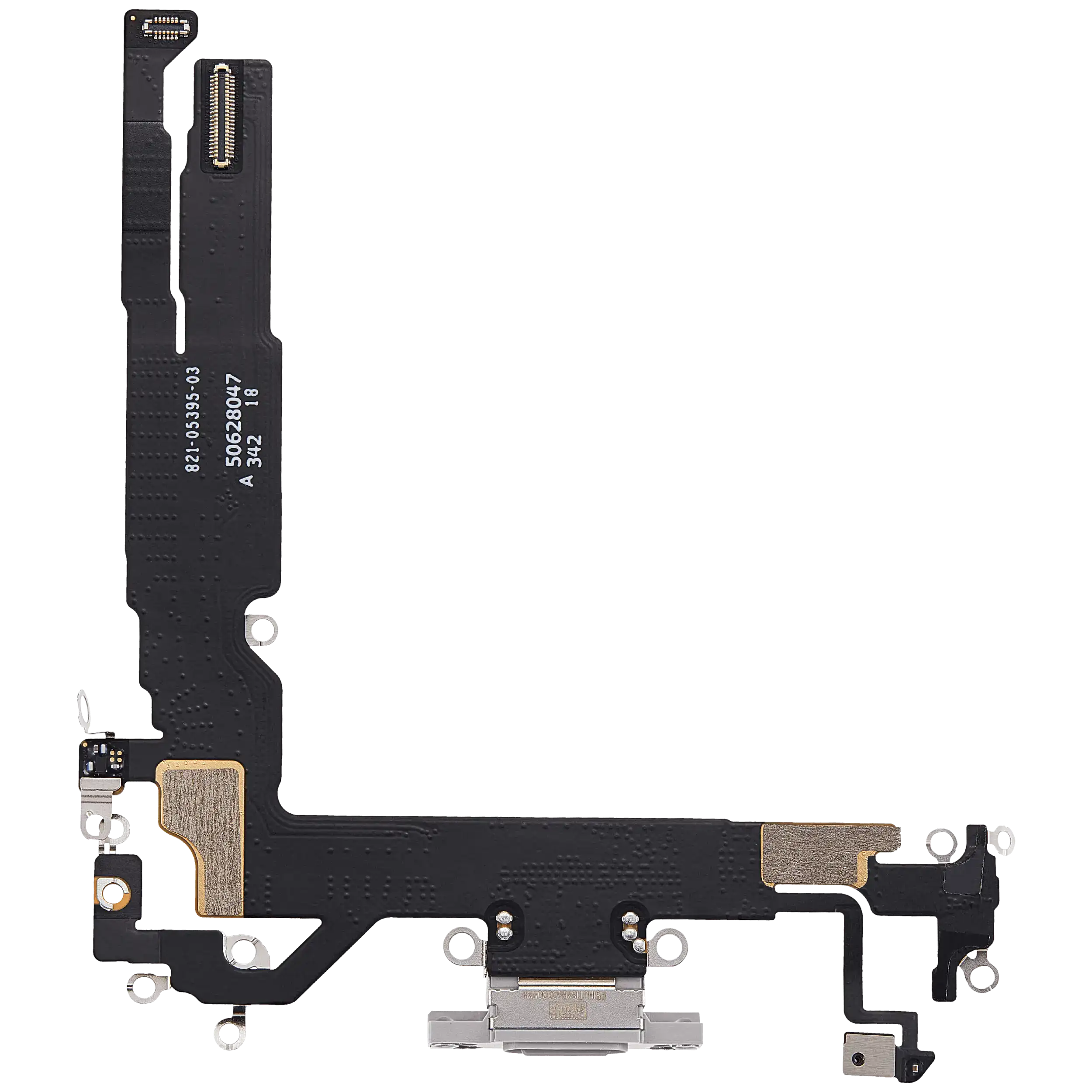 Ladebuchse Flexkabel für iPhone 17 (Premium) (White (Weiß)) – Bild 3