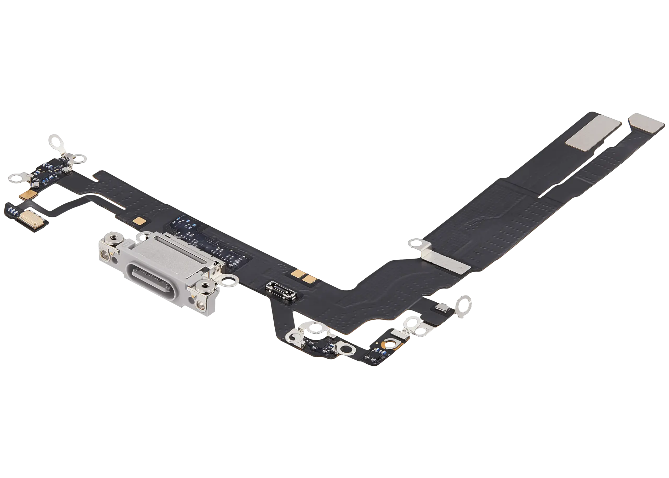 Ladebuchse Flexkabel für iPhone 17 (Premium) (White (Weiß)) – Bild 4
