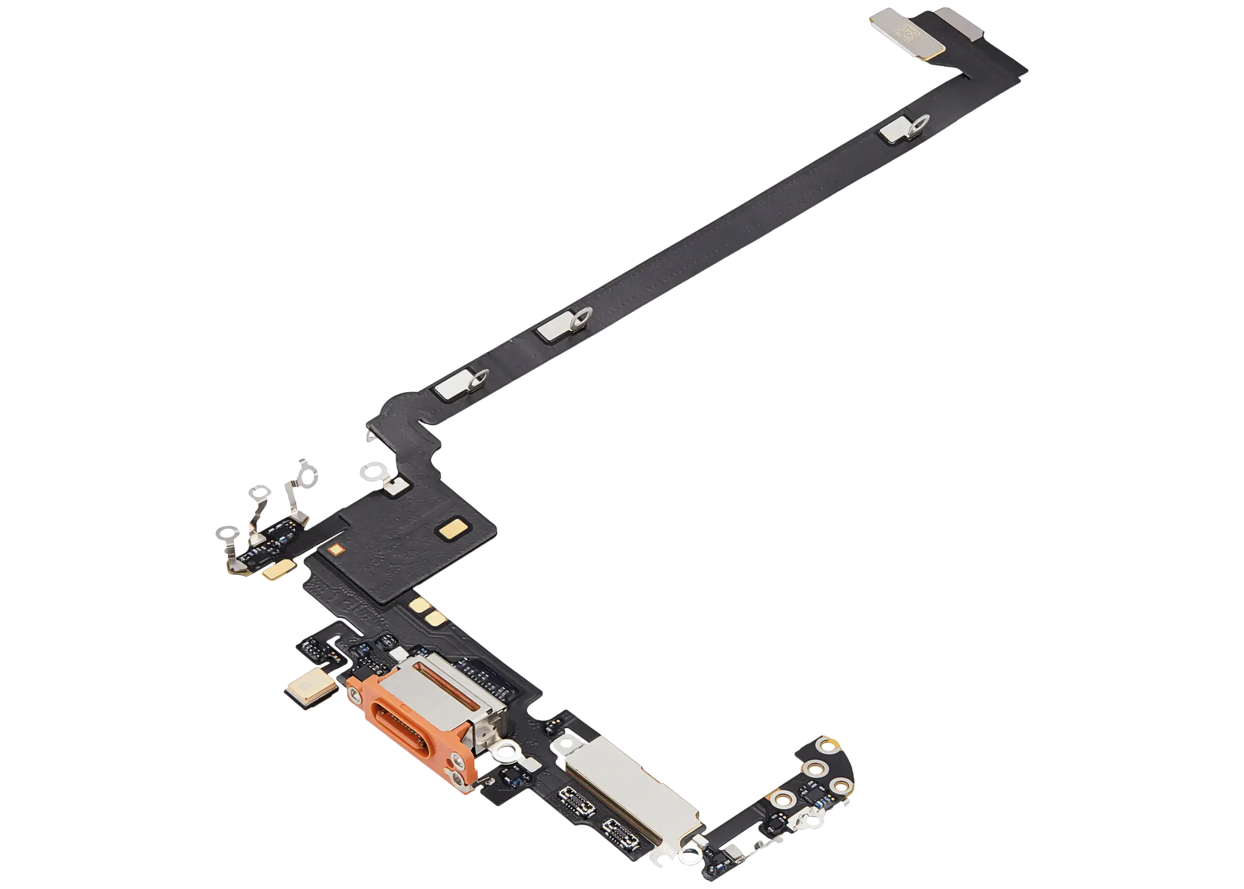 Ladebuchse Flexkabel für iPhone 17 Pro Max (Premium)(US-Version)(Cosmic Orange) – Bild 4