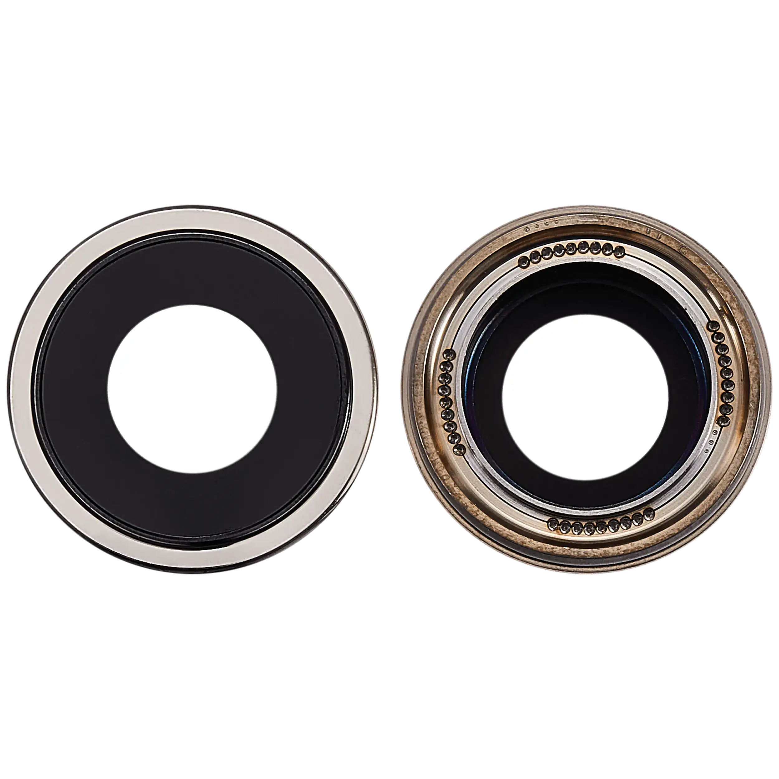 Rückkamera-Glas mit Halterung und Blende für iphone Air (Premium) (Light Gold) – Bild 2
