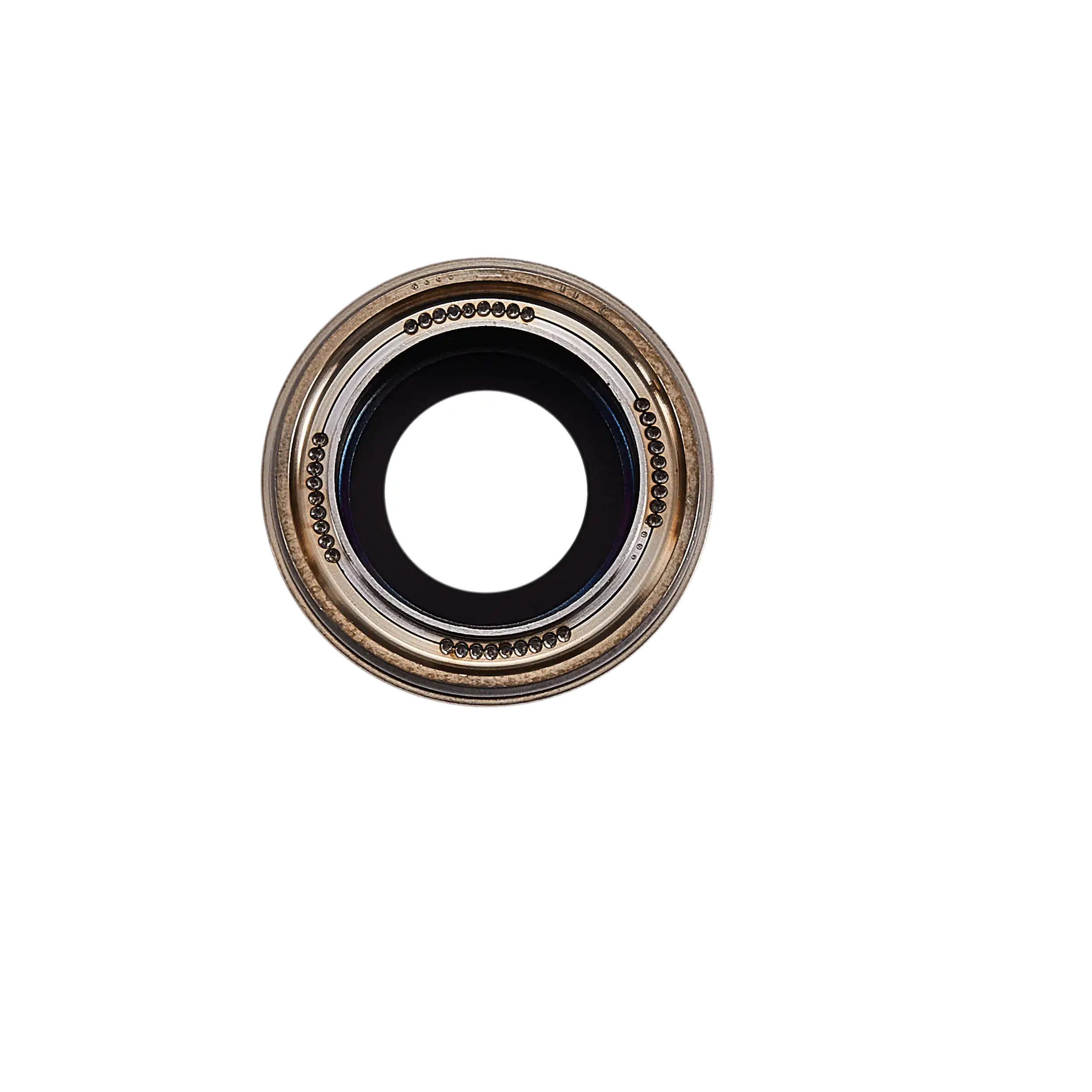 Rückkamera-Glas mit Halterung und Blende für iphone Air (Premium) (Light Gold) – Bild 3