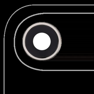 Rückkamera-Glas mit Halterung und Blende für iphone Air (Premium) (Light Gold)