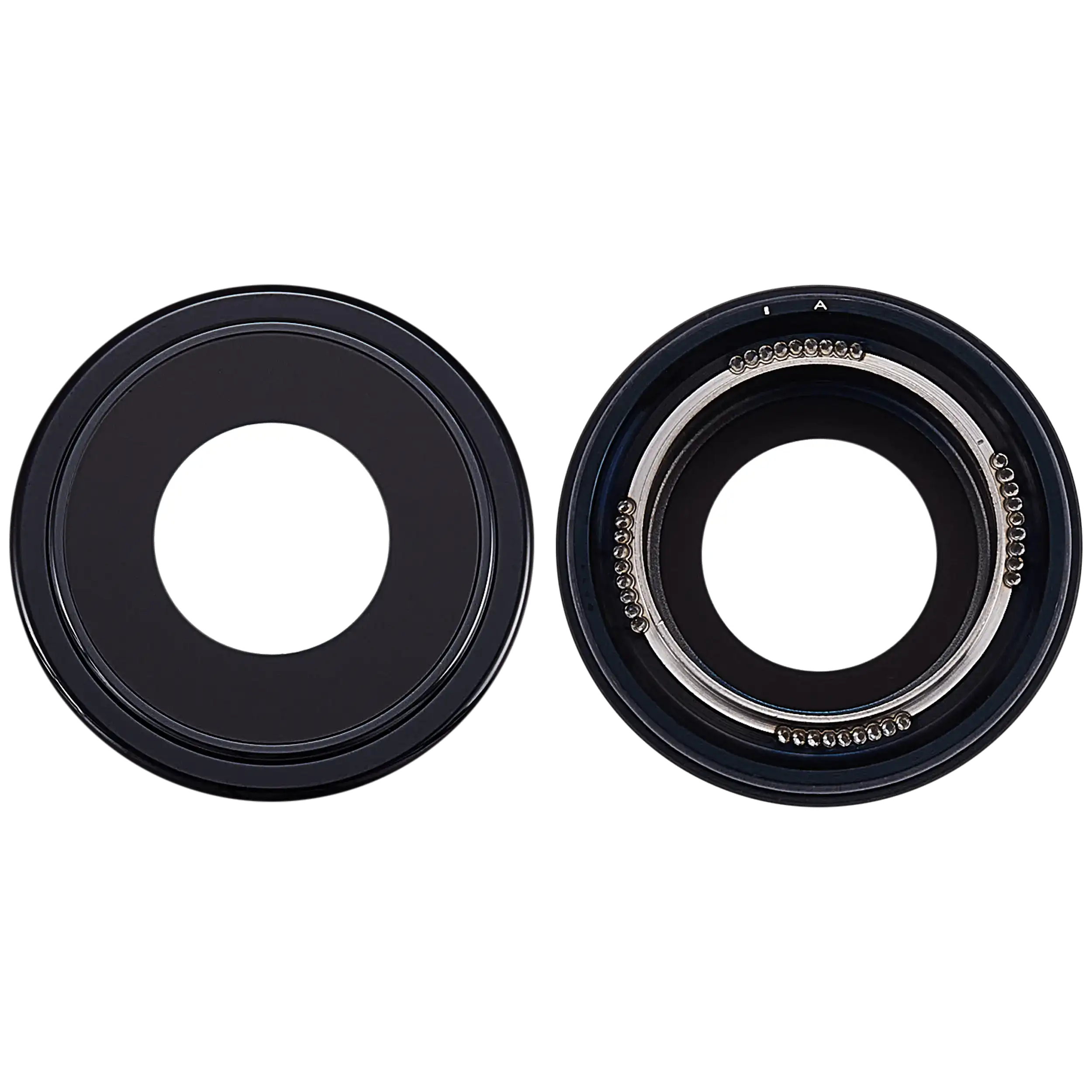 Rückkamera-Glas mit Halterung und Blende für iphone Air (Premium) (Space Black) – Bild 2
