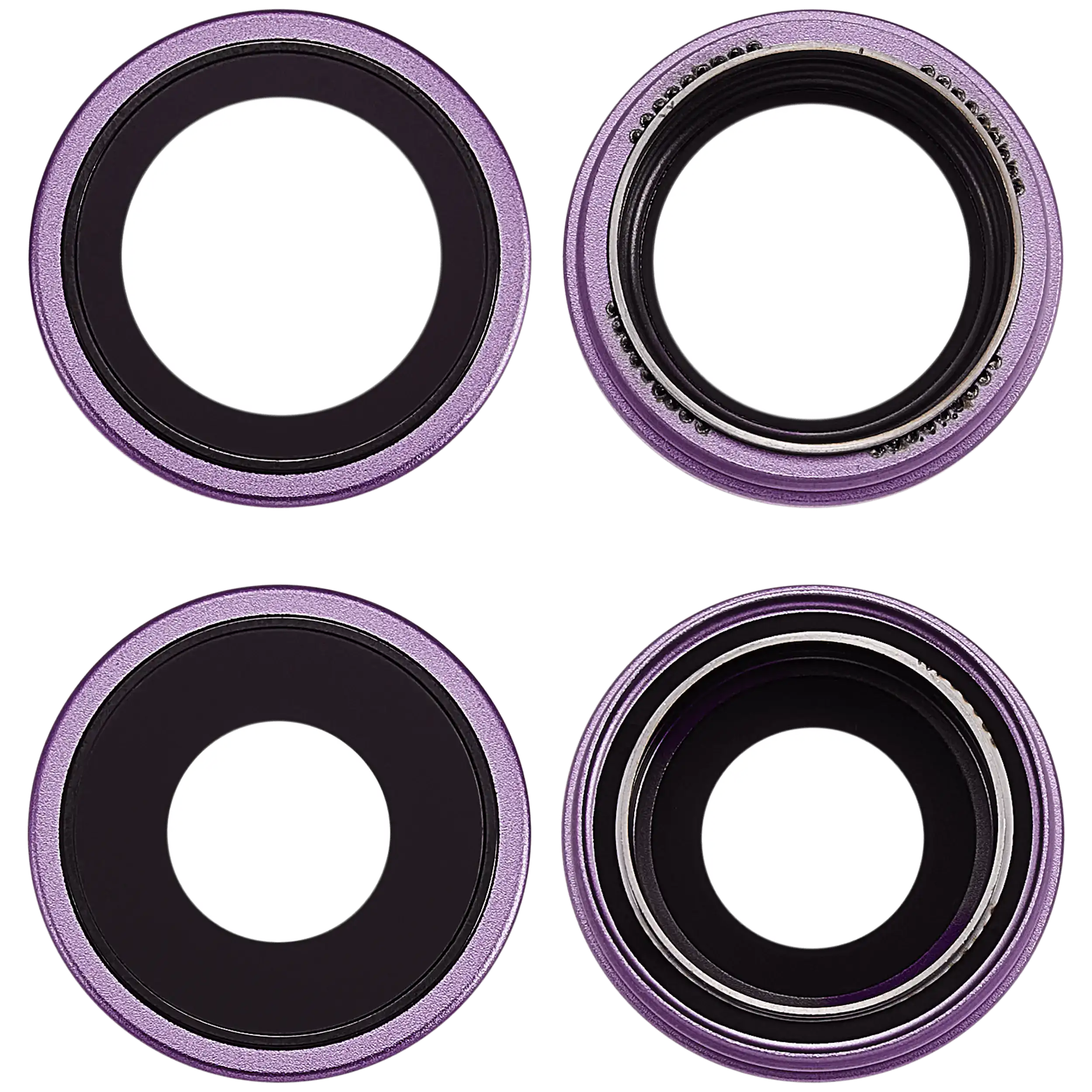 Rückkamera-Glas mit Halterung und Blende für iPhone 17 (Purple (Violett)) (Premium) – Bild 2