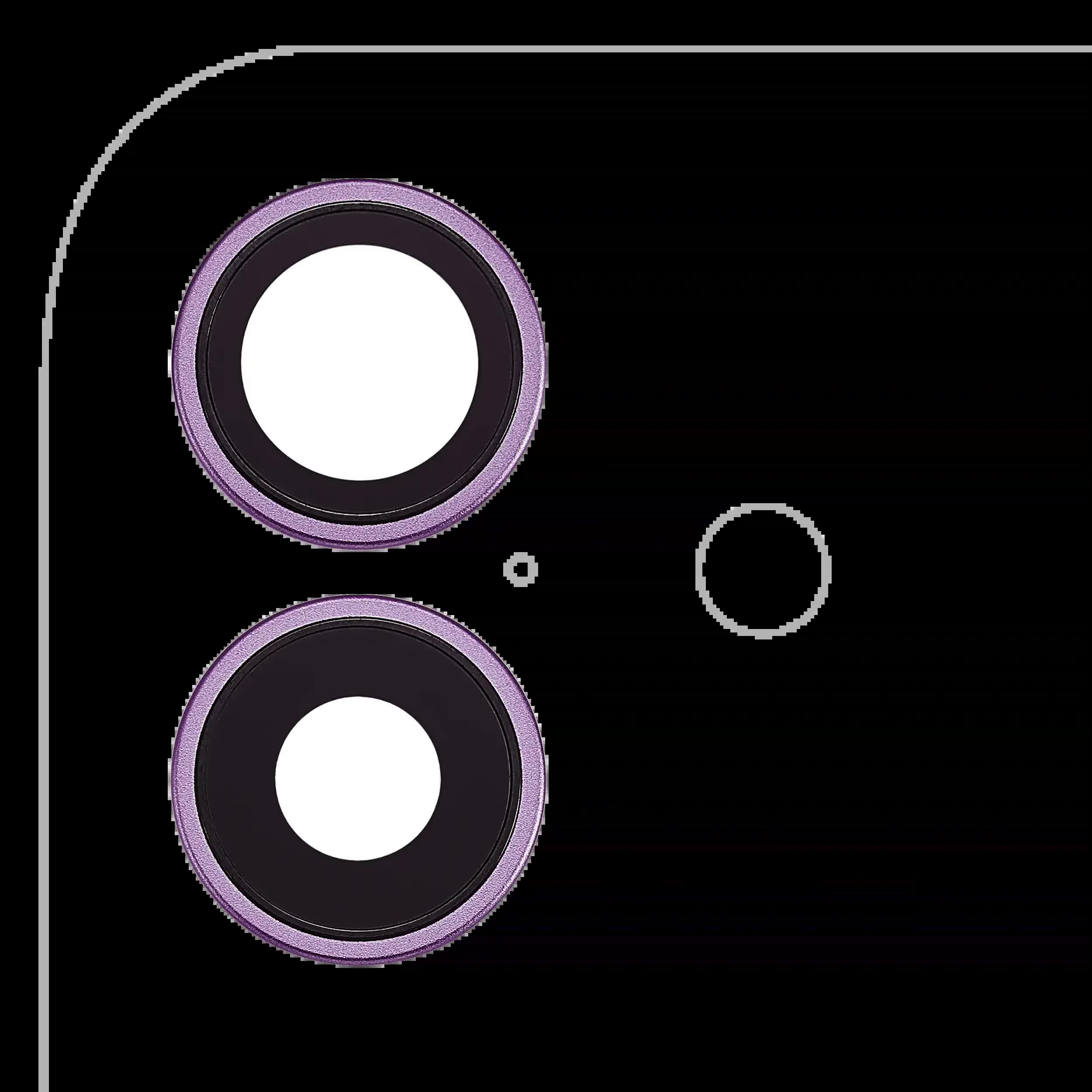 Rückkamera-Glas mit Halterung und Blende für iPhone 17 (Purple (Violett)) (Premium)