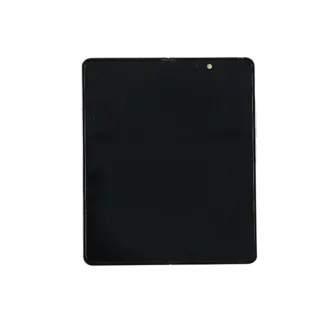 Inner OLED Display mit Rahmen für Samsung Galaxy Z Fold 4 5G (US & International) (professionell aufgearbeitet) (Graygreen)