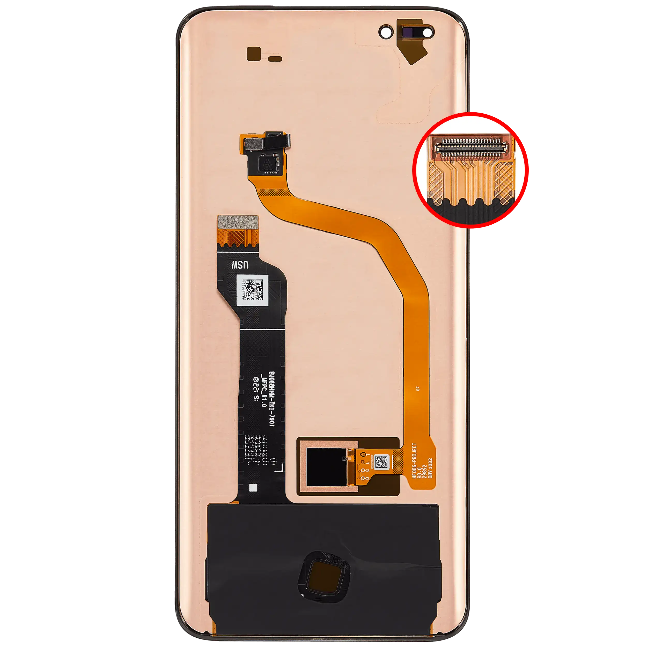 OLED Display ohne Rahmen für Honor Magic4 Pro / Honor Magic4 Ultimate (professionell aufgearbeitet) – Bild 4