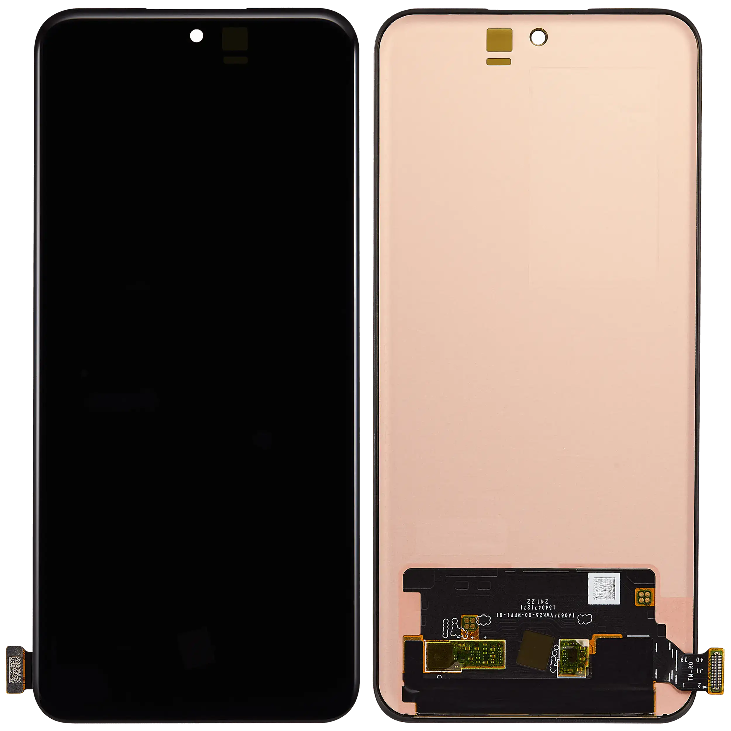 OLED Display ohne Rahmen für Oppo Reno12 Pro (professionell aufgearbeitet) – Bild 2
