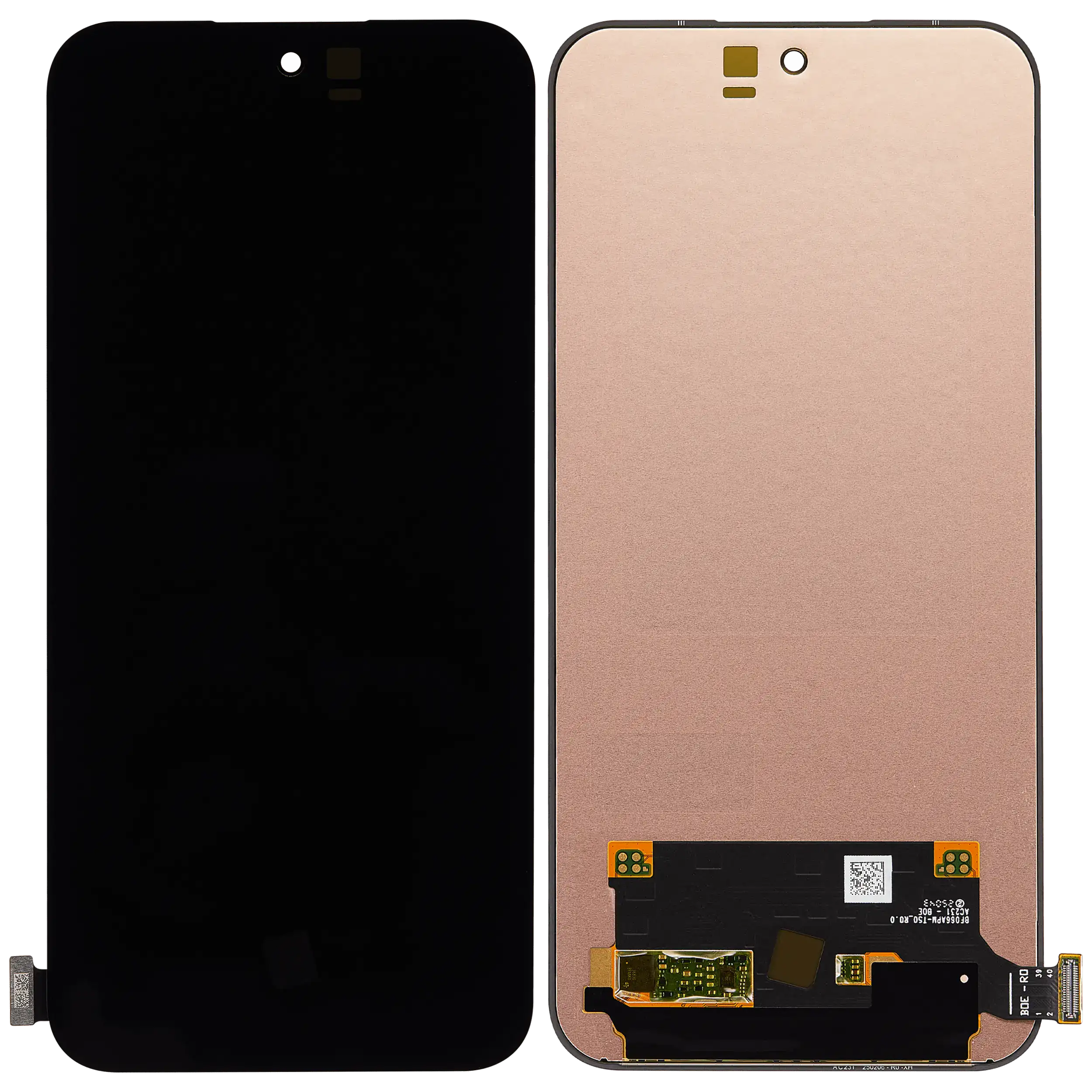 OLED Display ohne Rahmen für Oppo Reno13 / Oppo Reno14 (professionell aufgearbeitet) – Bild 2