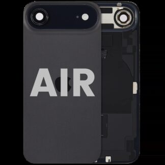 Rückglas mit MagSafe Magnet & NFC & Taschenlampen-Flexkabel für iPhone Air (ausgebautes Originalteil: Grade A) (Space Black)
