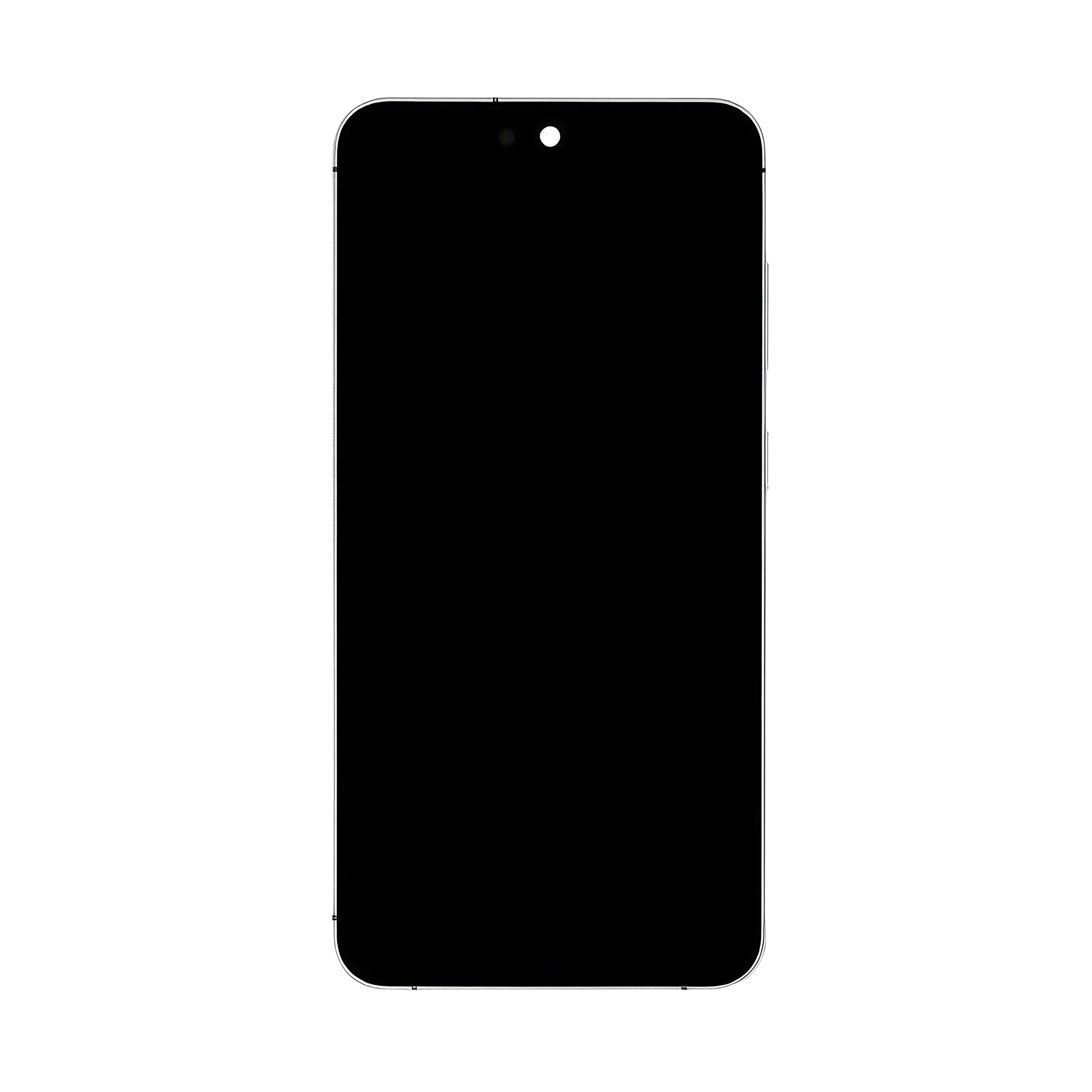 OLED Display mit Rahmen für Samsung Galaxy S25 FE 5G (US & International Version) (professionell aufgearbeitet) (White (Weiß)) – Bild 2