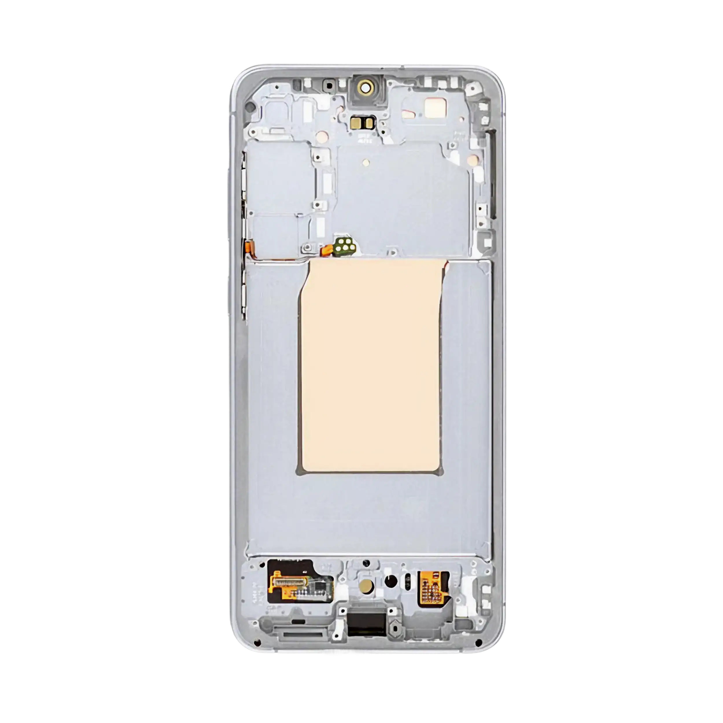 OLED Display mit Rahmen für Samsung Galaxy S25 FE 5G (US & International Version) (professionell aufgearbeitet) (White (Weiß)) – Bild 3
