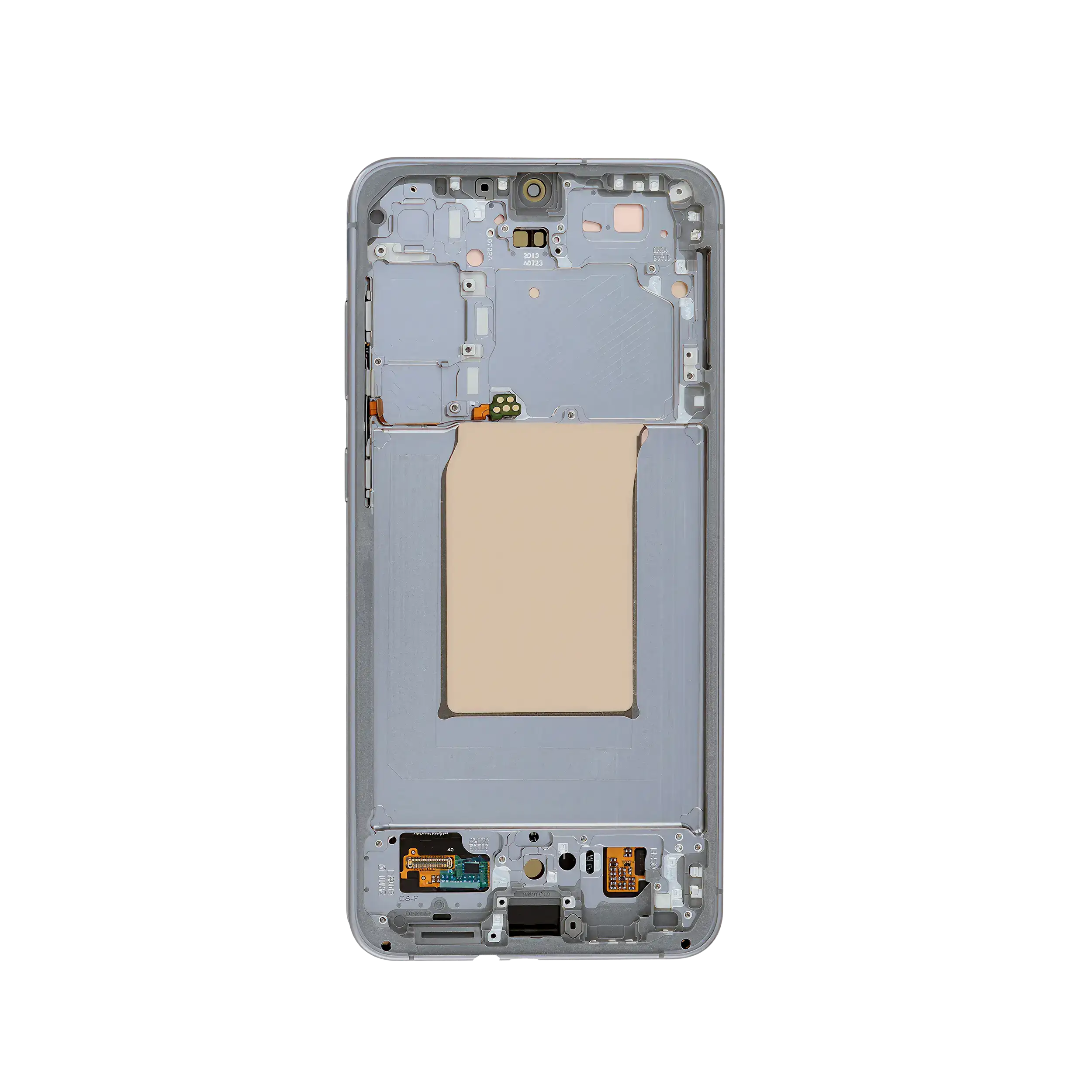 OLED Display mit Rahmen für Samsung Galaxy S25 FE 5G (US & International Version) (professionell aufgearbeitet) (Jetblack) – Bild 3