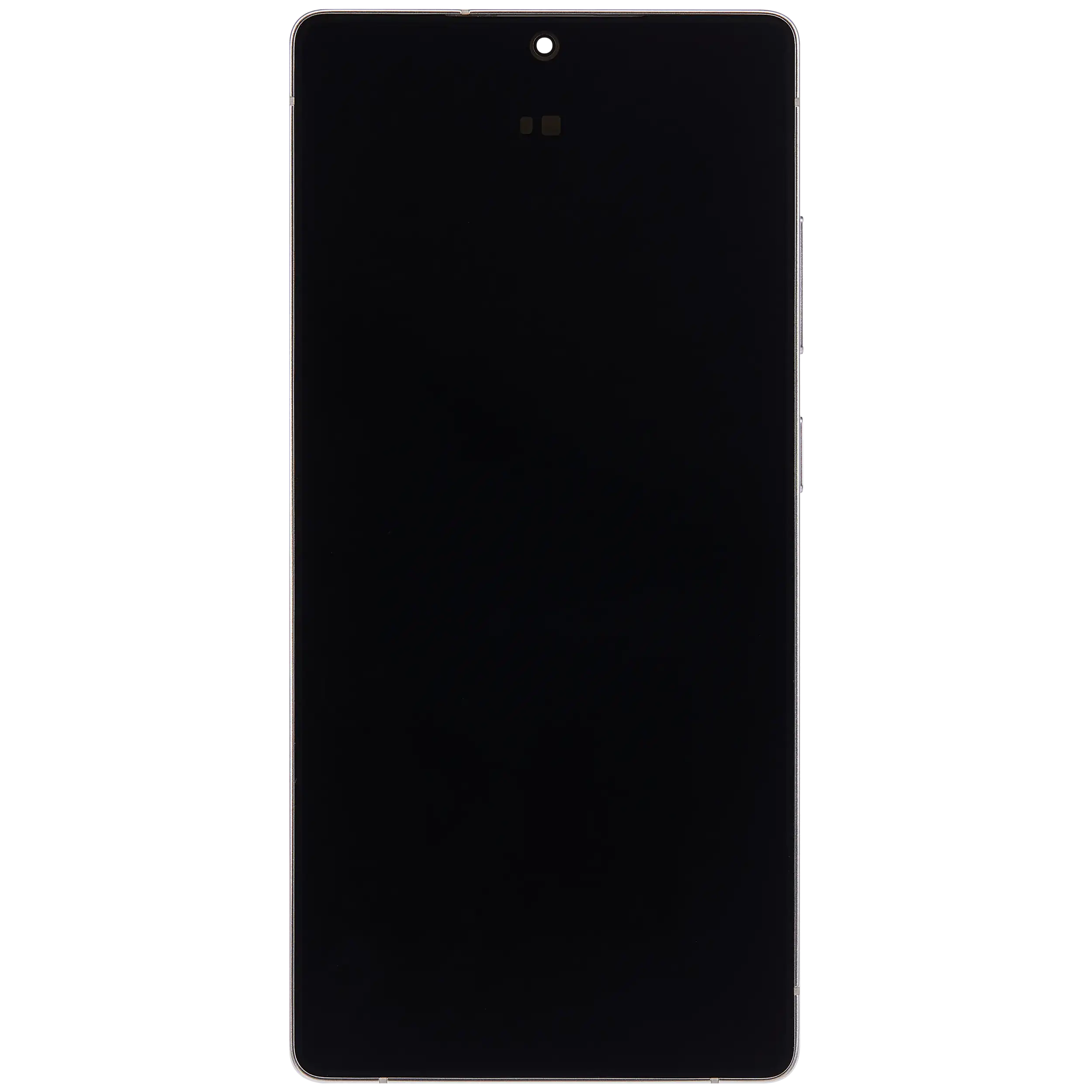 OLED Display mit Rahmen für Samsung Galaxy S25 Ultra 5G (Aftermarket Plus) (US & International) (Titanium White Silver) – Bild 3