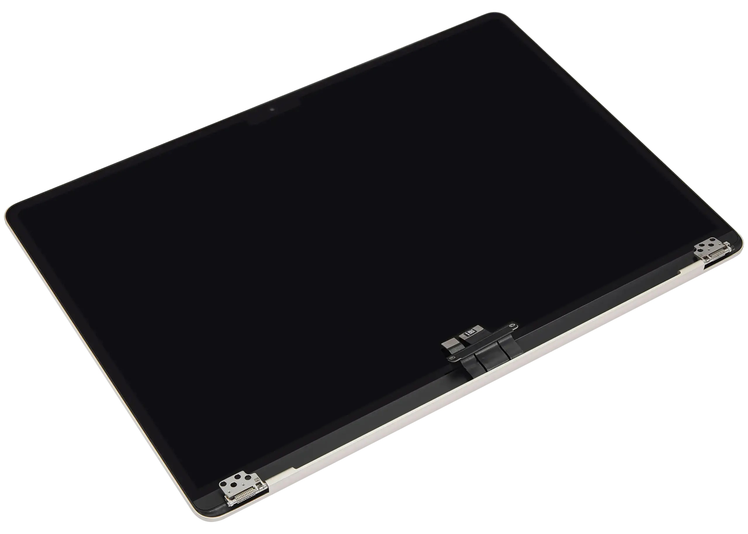 komplette LCD-Displayeinheit für MacBook Air 15" (A3241 / Early 2025) (vormontiert Lid Angle Sensor Kabel) (ausgebautes Originalteil: Grade A) (Starlight) – Bild 4