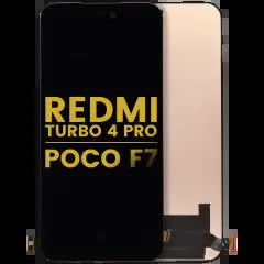 OLED Display ohne Rahmen für Xiaomi 15T 5G / Xiaomi Redmi Turbo 4 Pro / Xiaomi Poco F7 (professionell aufgearbeitet)