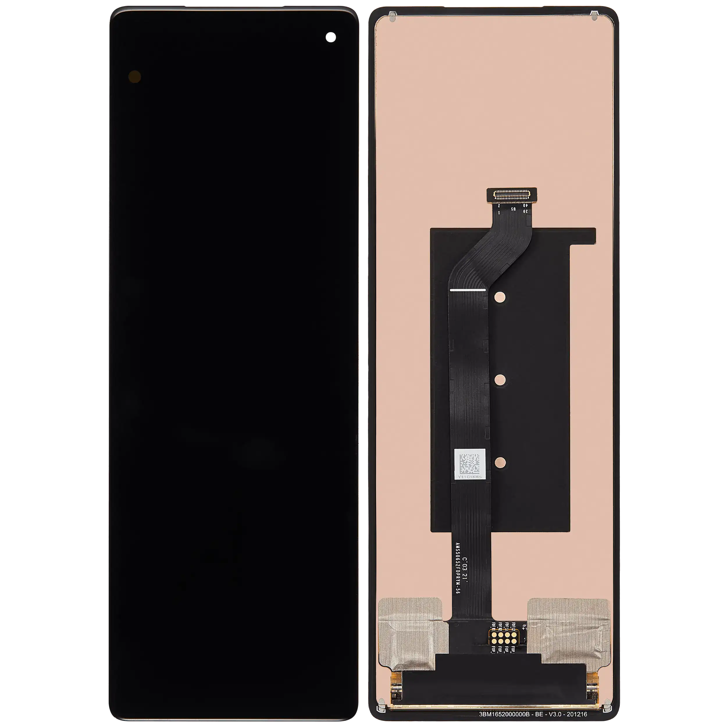 Outer OLED Display für Xiaomi Mi Mix Fold (professionell aufgearbeitet) – Bild 2