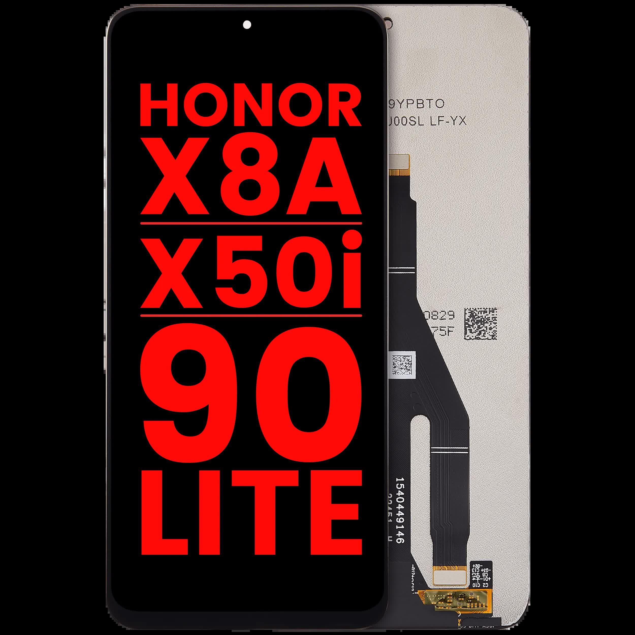 LCD Display ohne Rahmen für Honor X8A / X50i / 90 Lite (Aftermarket Plus)