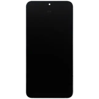 OLED Display mit Rahmen für Samsung Galaxy S25 Plus 5G (US & International Version) (Aftermarket Plus) (Blue Black)