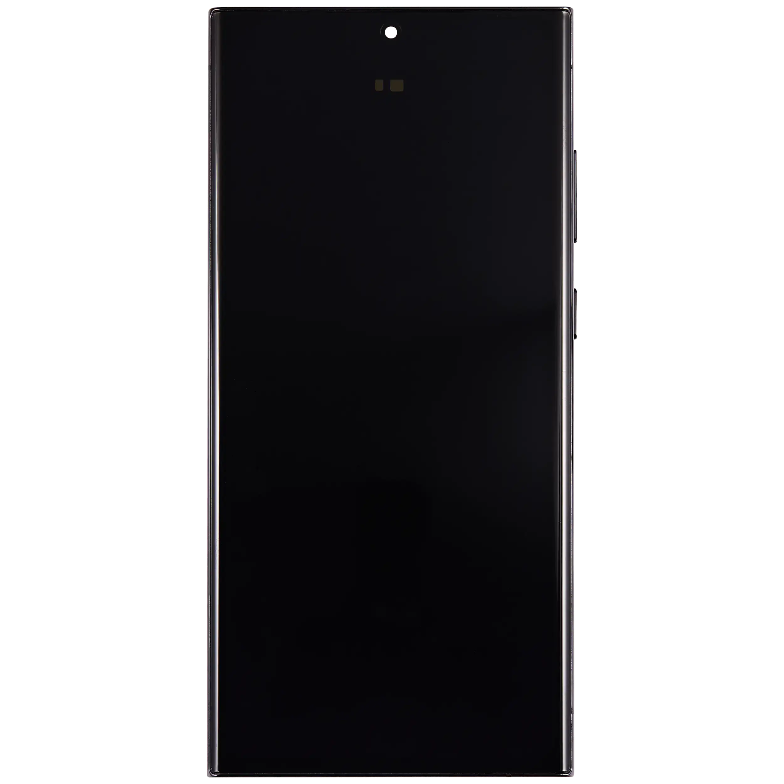 OLED Display mit Rahmen für Samsung Galaxy S23 Ultra (US & International) (Aftermarket Pro) (120Hz) (Phantom Black) – Bild 4