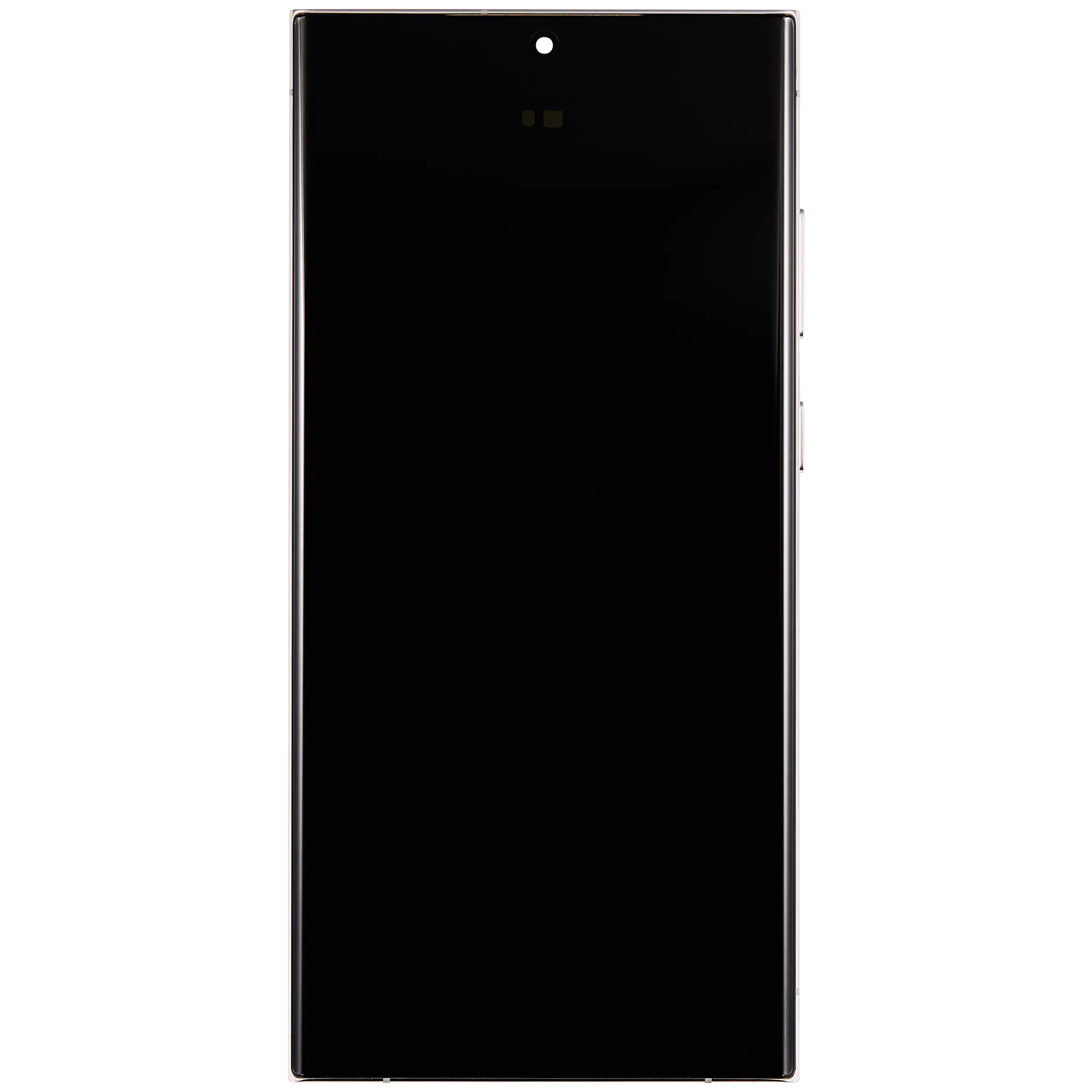 OLED Display mit Rahmen für Samsung Galaxy S23 Ultra (US & International) (Aftermarket Pro) (120Hz) (Cream) – Bild 4