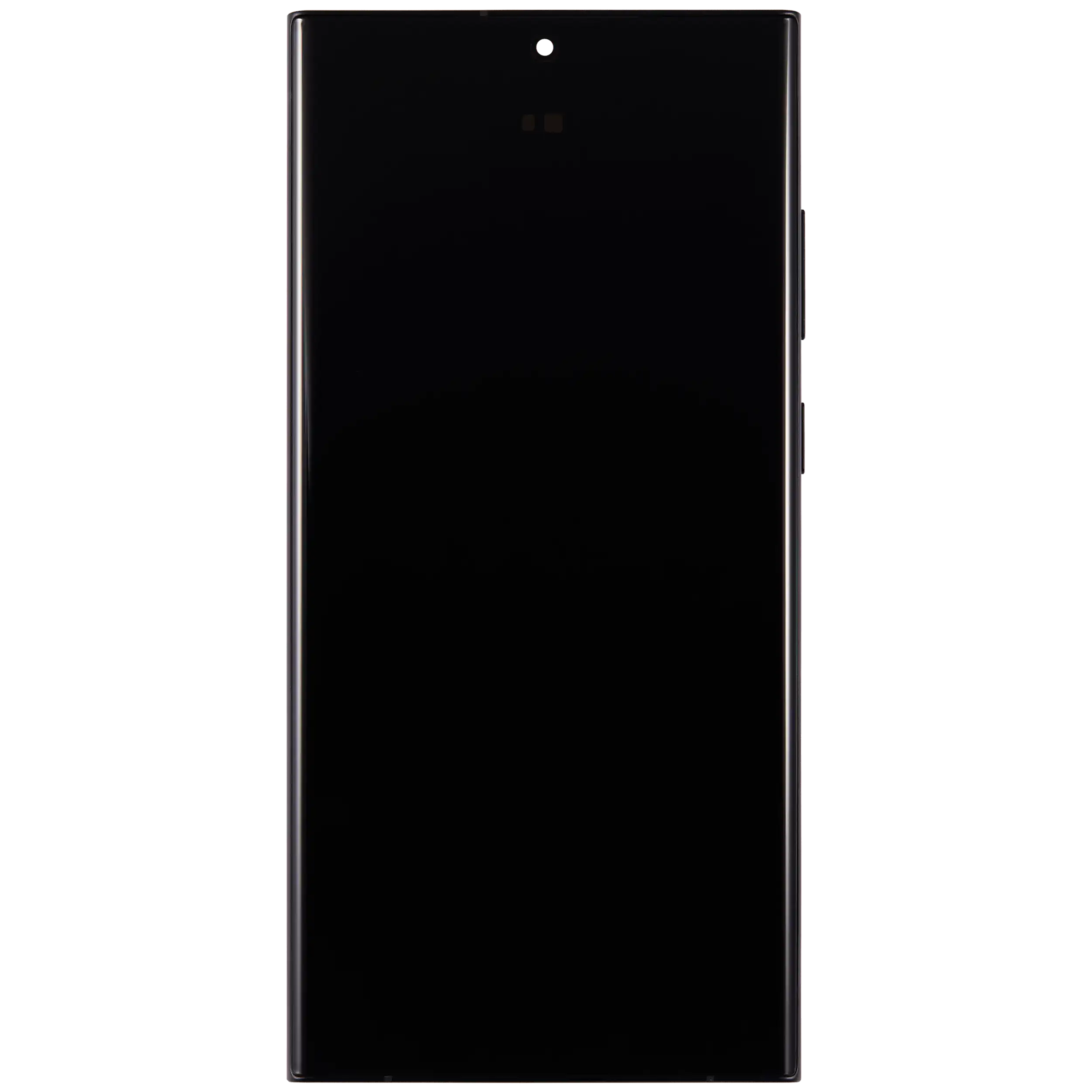 OLED Display mit Rahmen für Samsung Galaxy S23 Ultra (US & International) (Aftermarket Pro) (120Hz) (Graphite) – Bild 3