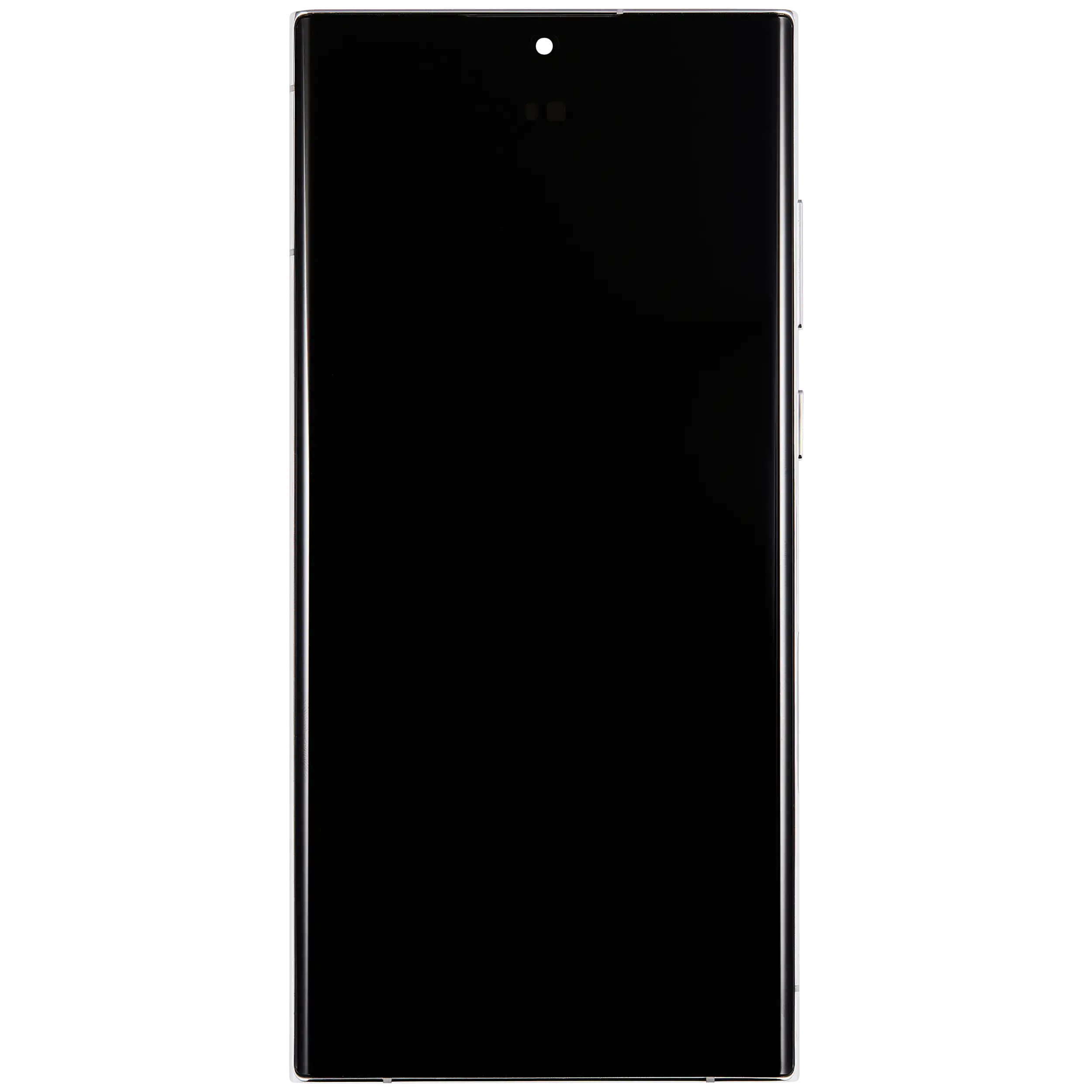 OLED Display mit Rahmen für Samsung Galaxy S22 Ultra 5G (US & International Version) (Aftermarket Pro) (120Hz) (Phantom White) – Bild 4