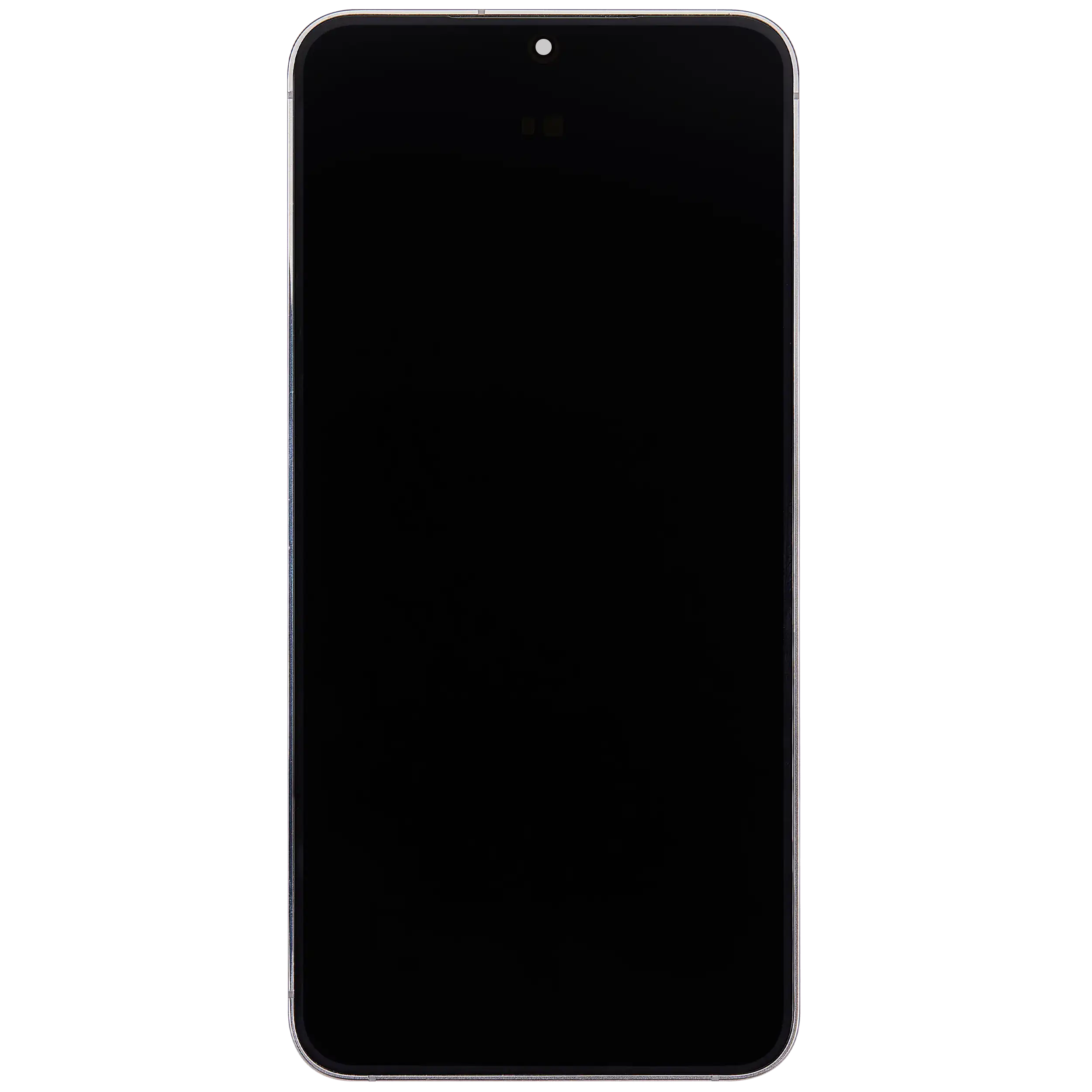OLED Display mit Rahmen für Samsung Galaxy S25 Plus 5G (US & International Version) (Aftermarket Plus) (120Hz) (Silver Shadow) – Bild 3