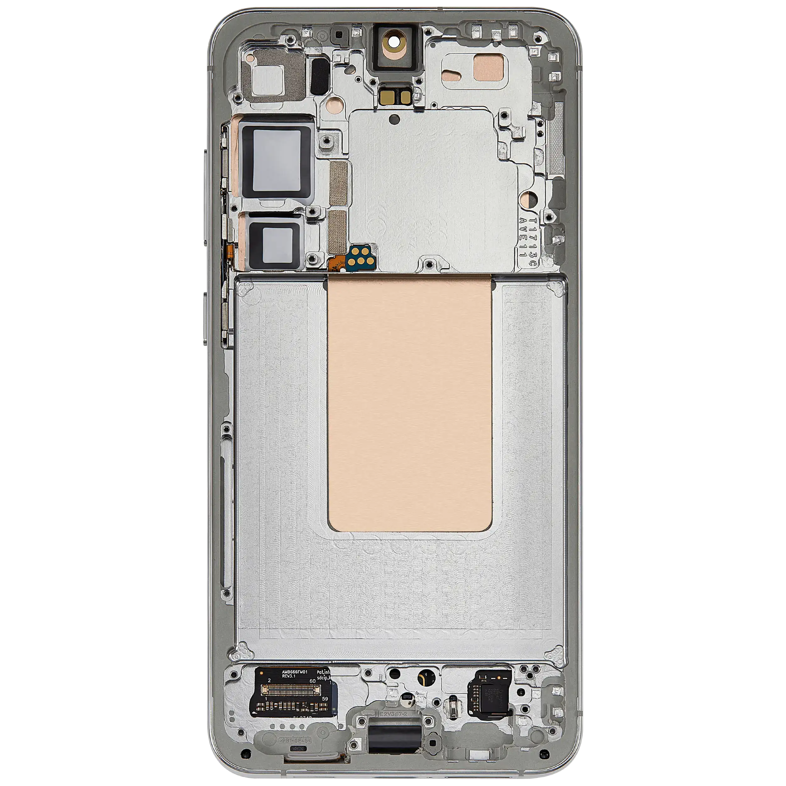 OLED Display mit Rahmen für Samsung Galaxy S24 Plus 5G (US & International Version) (Aftermarket Plus) (120Hz) (Jade Green) – Bild 4