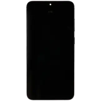 OLED Display mit Rahmen für Samsung Galaxy S24 Plus 5G (US & International Version) (Aftermarket Plus) (120Hz) (Onyx Black)