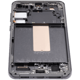OLED Display mit Rahmen für Samsung Galaxy S23 Plus (US & International) (Aftermarket Plus) (120Hz) (Green (Grün))