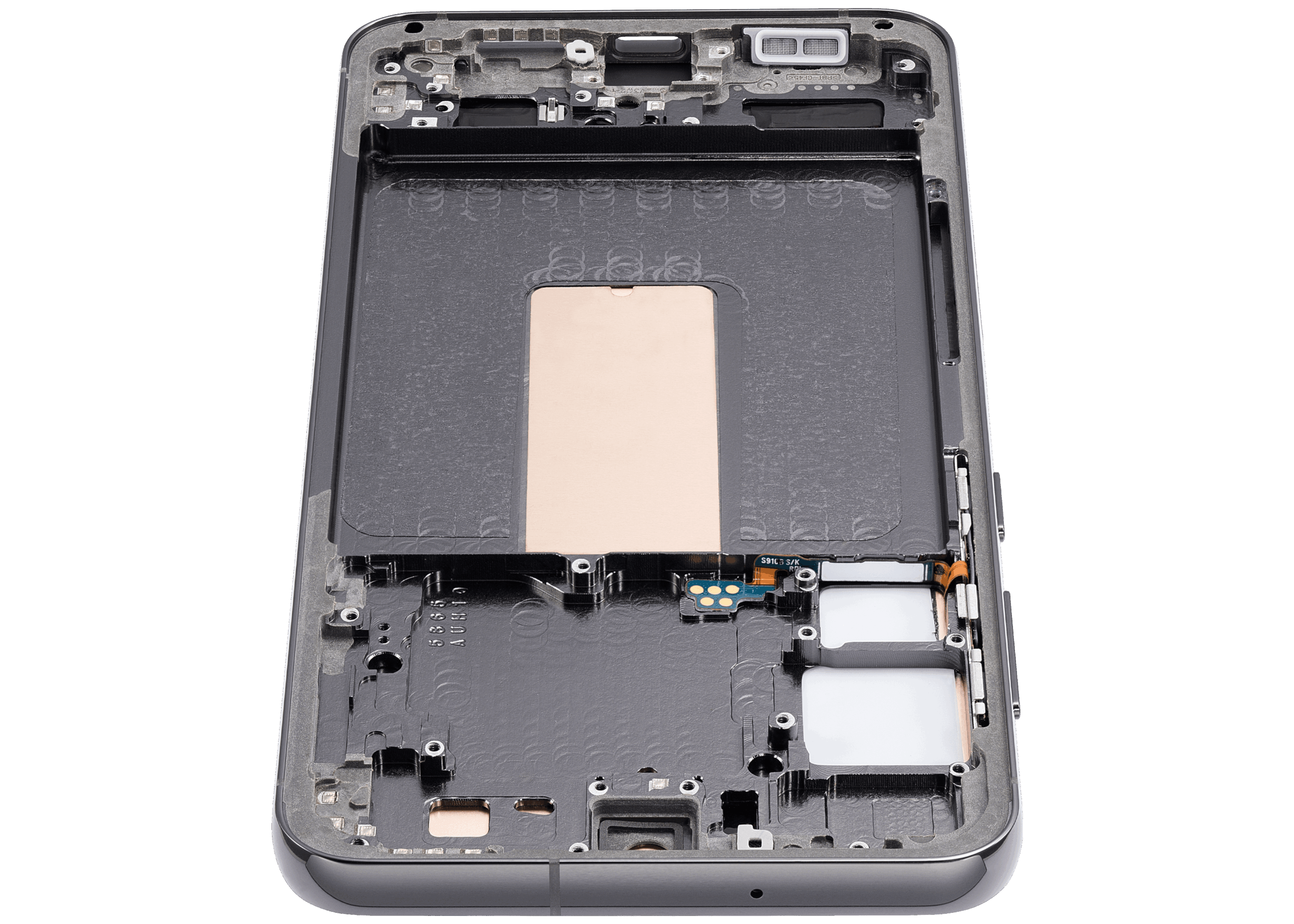 OLED Display mit Rahmen für Samsung Galaxy S23 Plus (US & International) (Aftermarket Plus) (120Hz) (Green (Grün)) – Bild 4