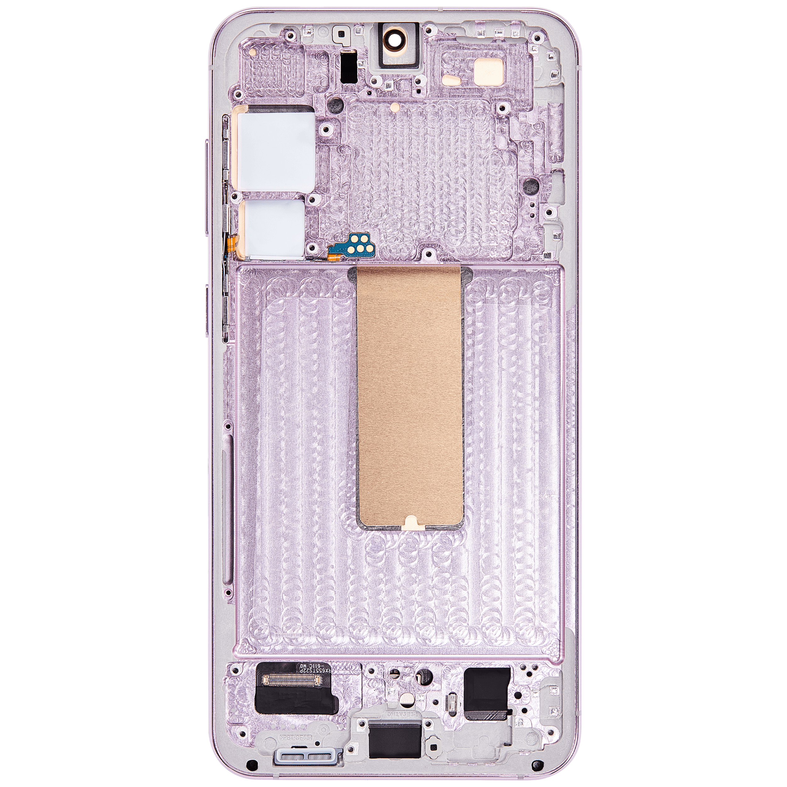 OLED Display mit Rahmen für Samsung Galaxy S23 Plus (US & International) (Aftermarket Plus) (120Hz) (Lavender) – Bild 4