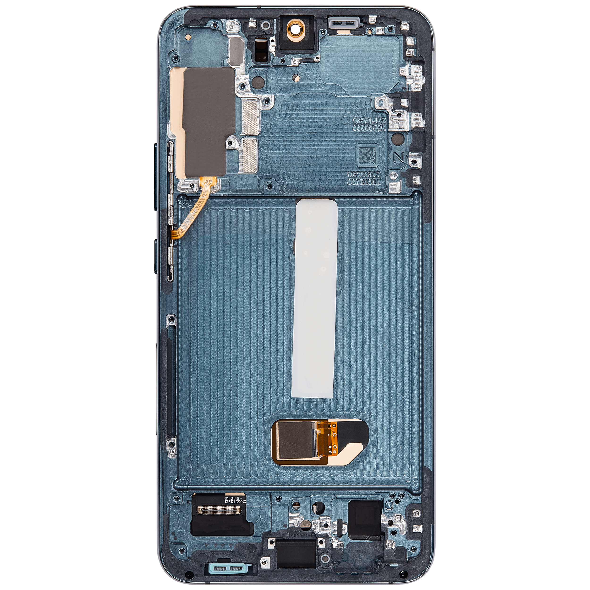 OLED Display mit Rahmen für Samsung Galaxy S22 Plus 5G (US & International Version) (Aftermarket Plus) (120Hz) (Green (Grün)) – Bild 4