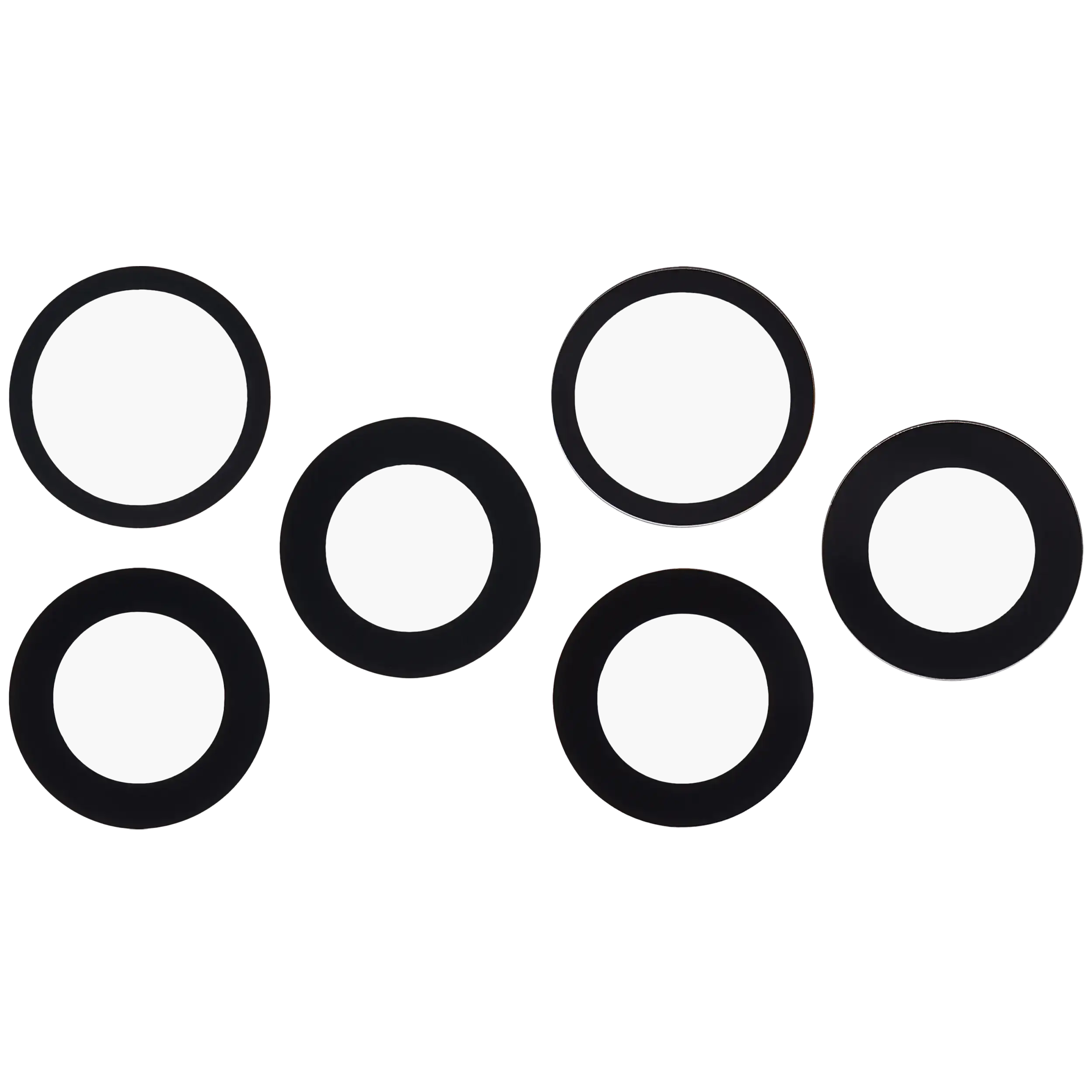 Rückkamera-Glas (nur Glas) mit Klebefolie für iPhone 17 Pro / 17 Pro Max (3-teiliges Set) (Aftermarket Plus) – Bild 2