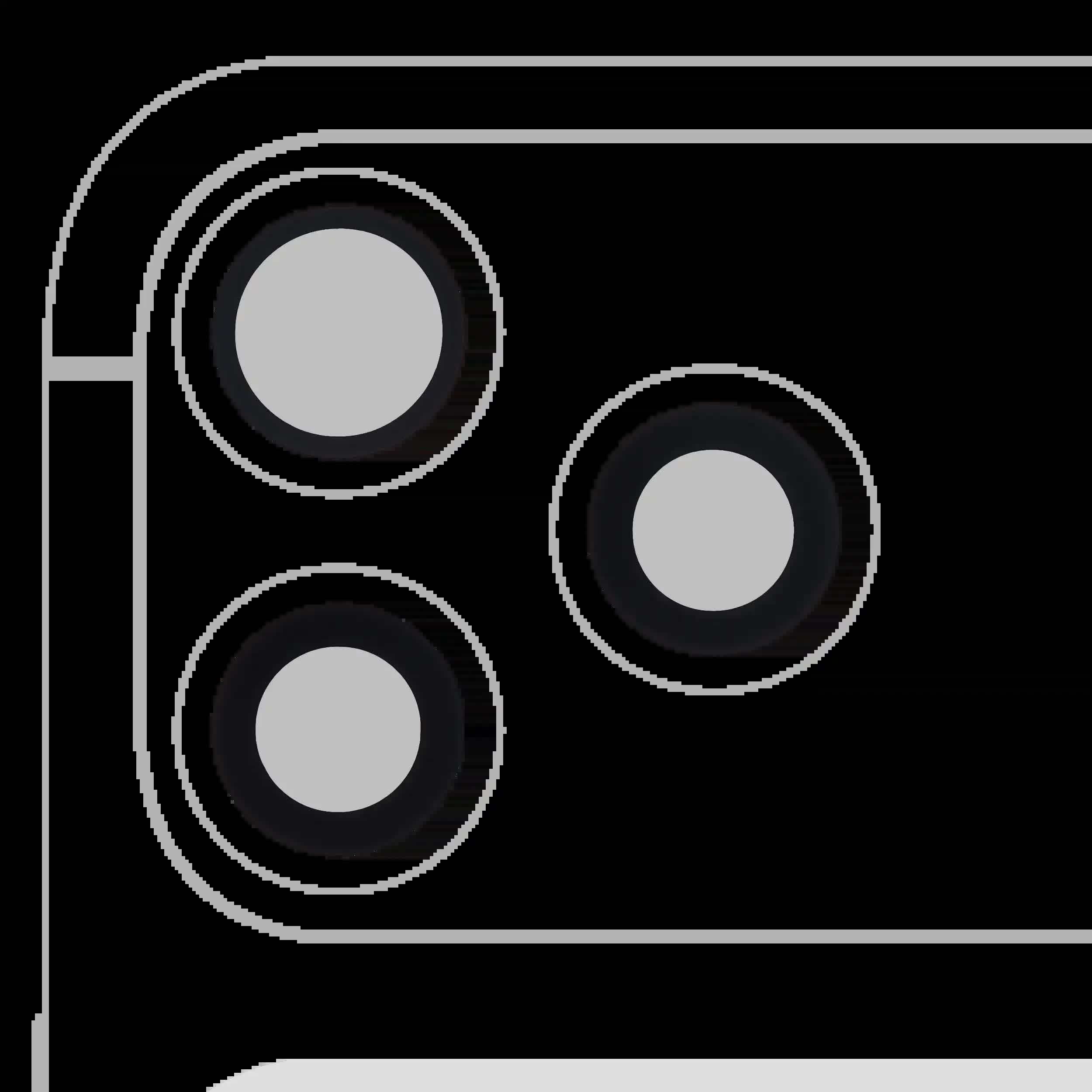 Rückkamera-Glas (nur Glas) mit Klebefolie für iPhone 17 Pro / 17 Pro Max (3-teiliges Set) (Aftermarket Plus) (10er-Pack)